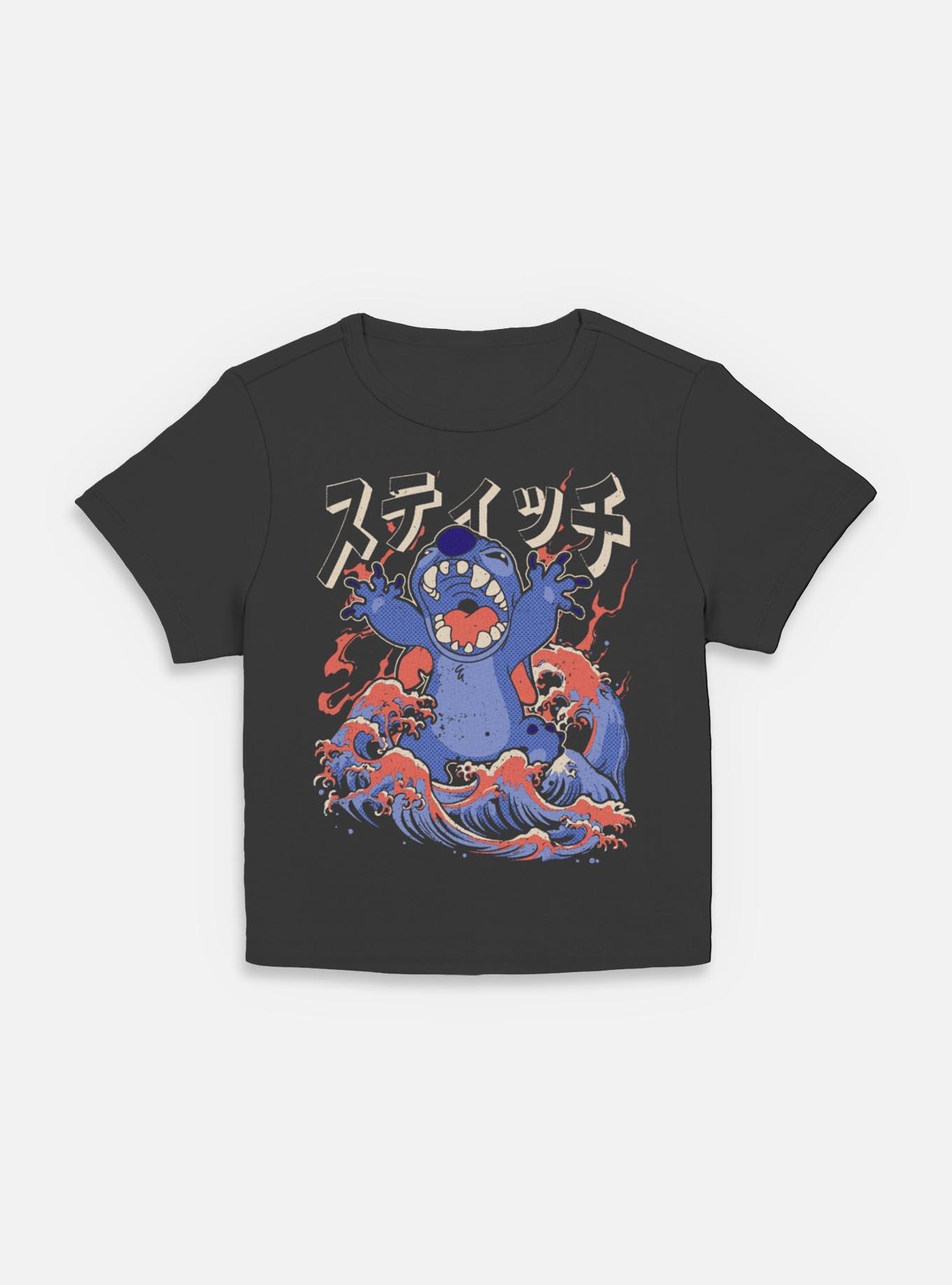 Disney Lilo & Stitch Kaiju Stitch Womens Baby T-Shirt BoxLunch Web Exclusive,New Products : American Fashion Style Bags On Sale