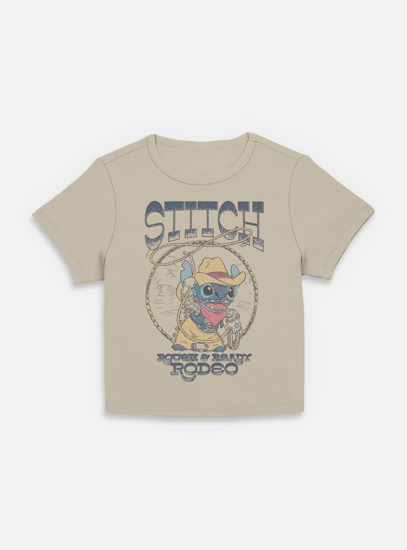 Disney Lilo & Stitch Rough & Ready Rodeo Womens Baby T-Shirt BoxLunch Web Exclusive,New Products : American Fashion Style Bags On Sale