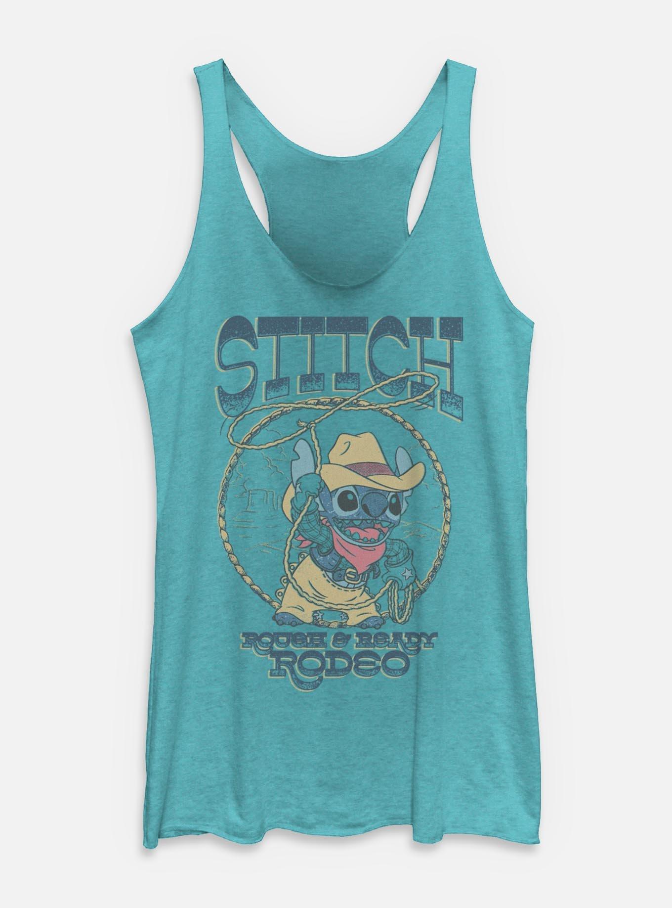 Disney Lilo & Stitch Rough & Ready Rodeo Womens Tank Top BoxLunch Exclusive, , hi-res