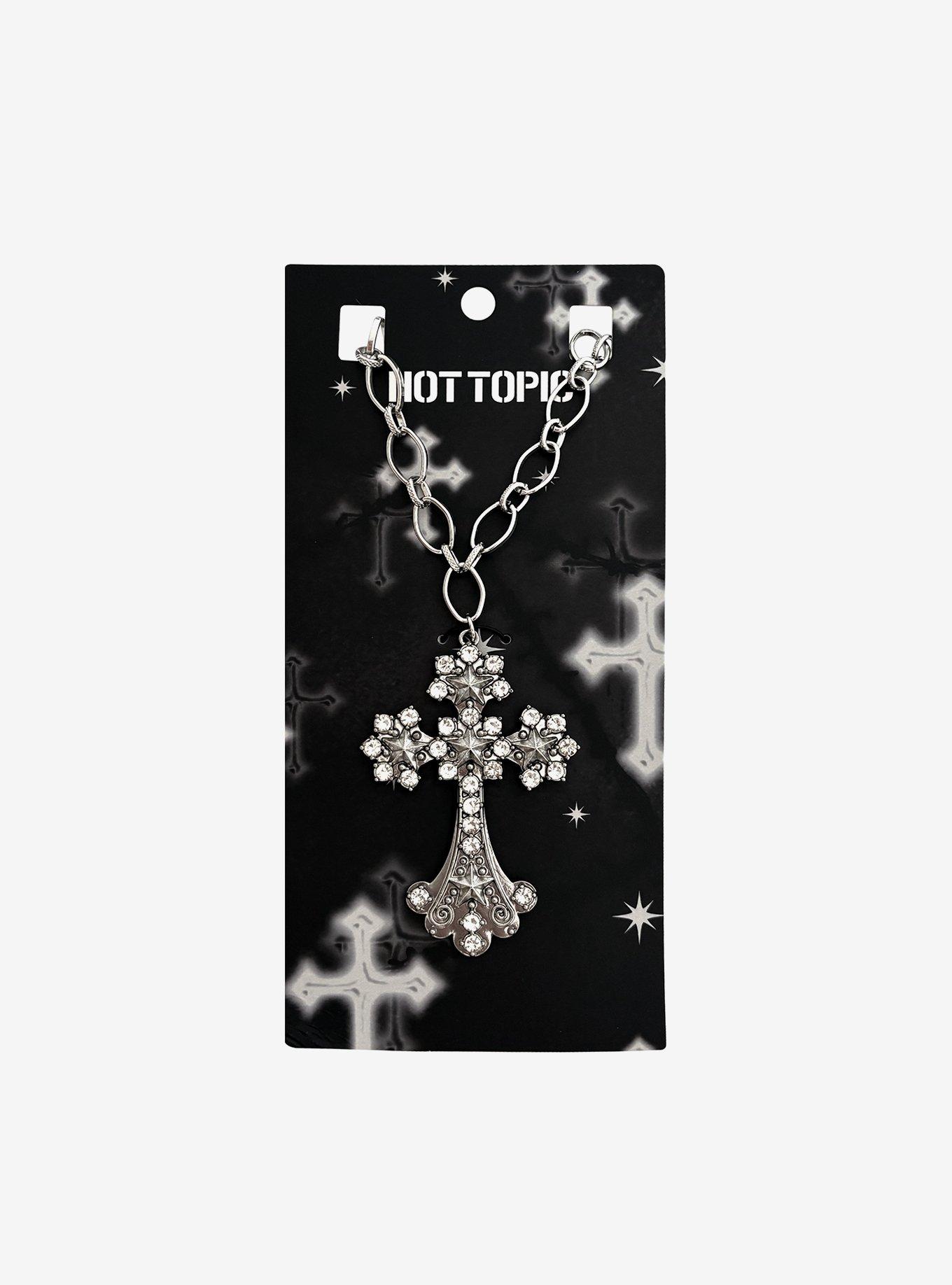 Cross Chain Necklace, , hi-res