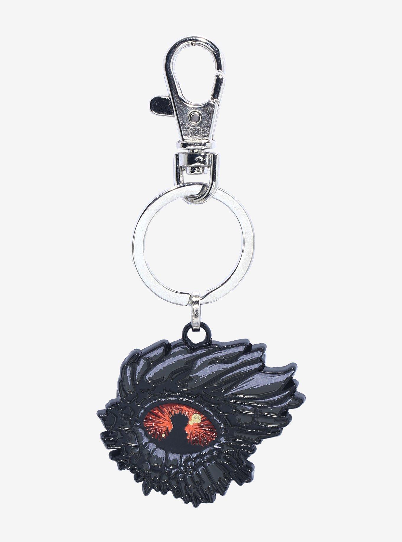 House Of The Dragon Eye Throne Key Chain, , hi-res