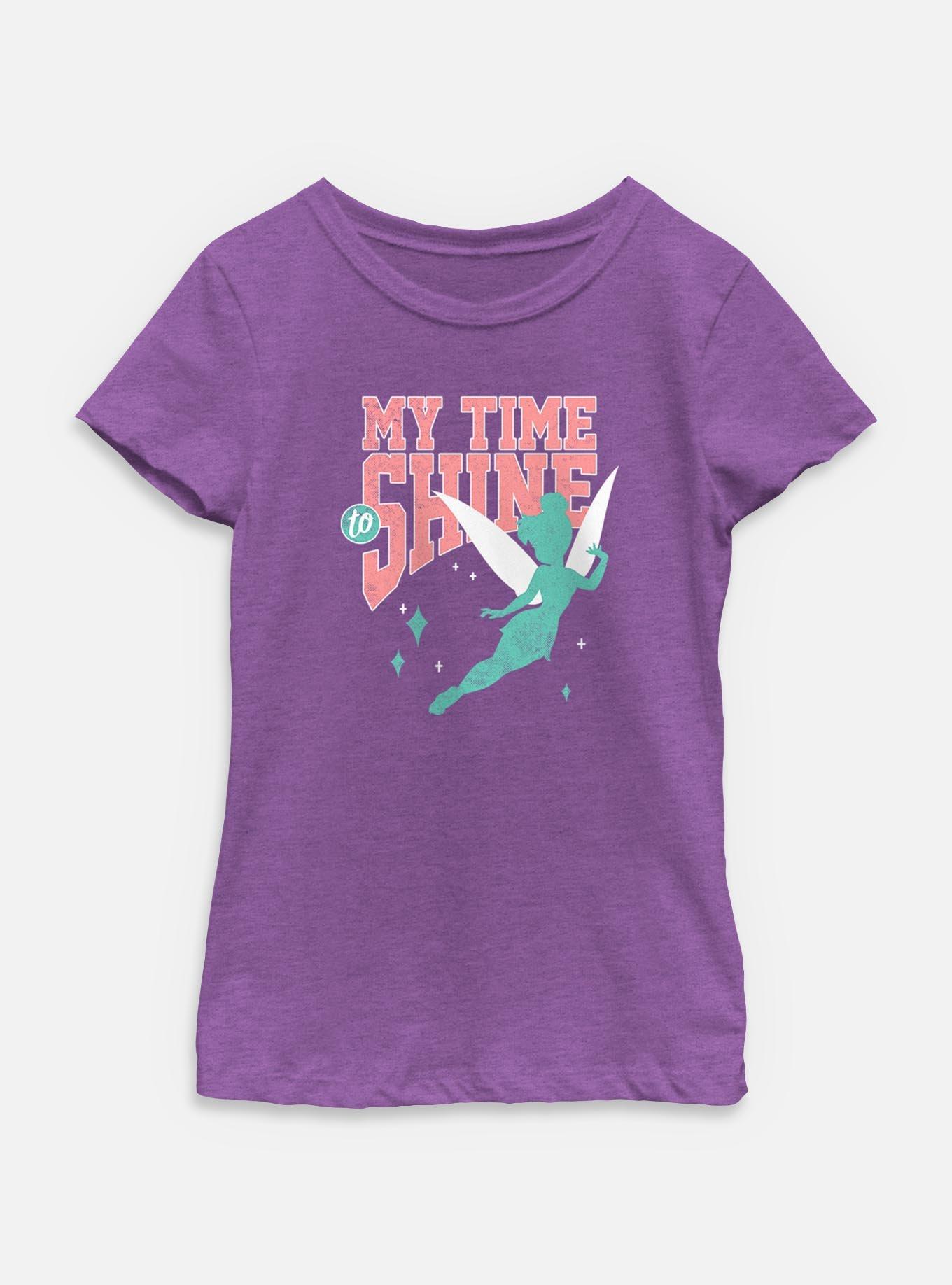Disney Tinker Bell Time To Shine Youth Girls T-Shirt, , hi-res