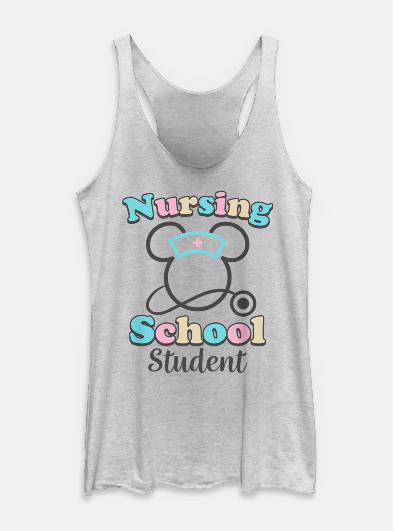 Disney Minnie Mouse Nursing School Student Womens Tank,New Products : American Fashion Style Bags On Sale
