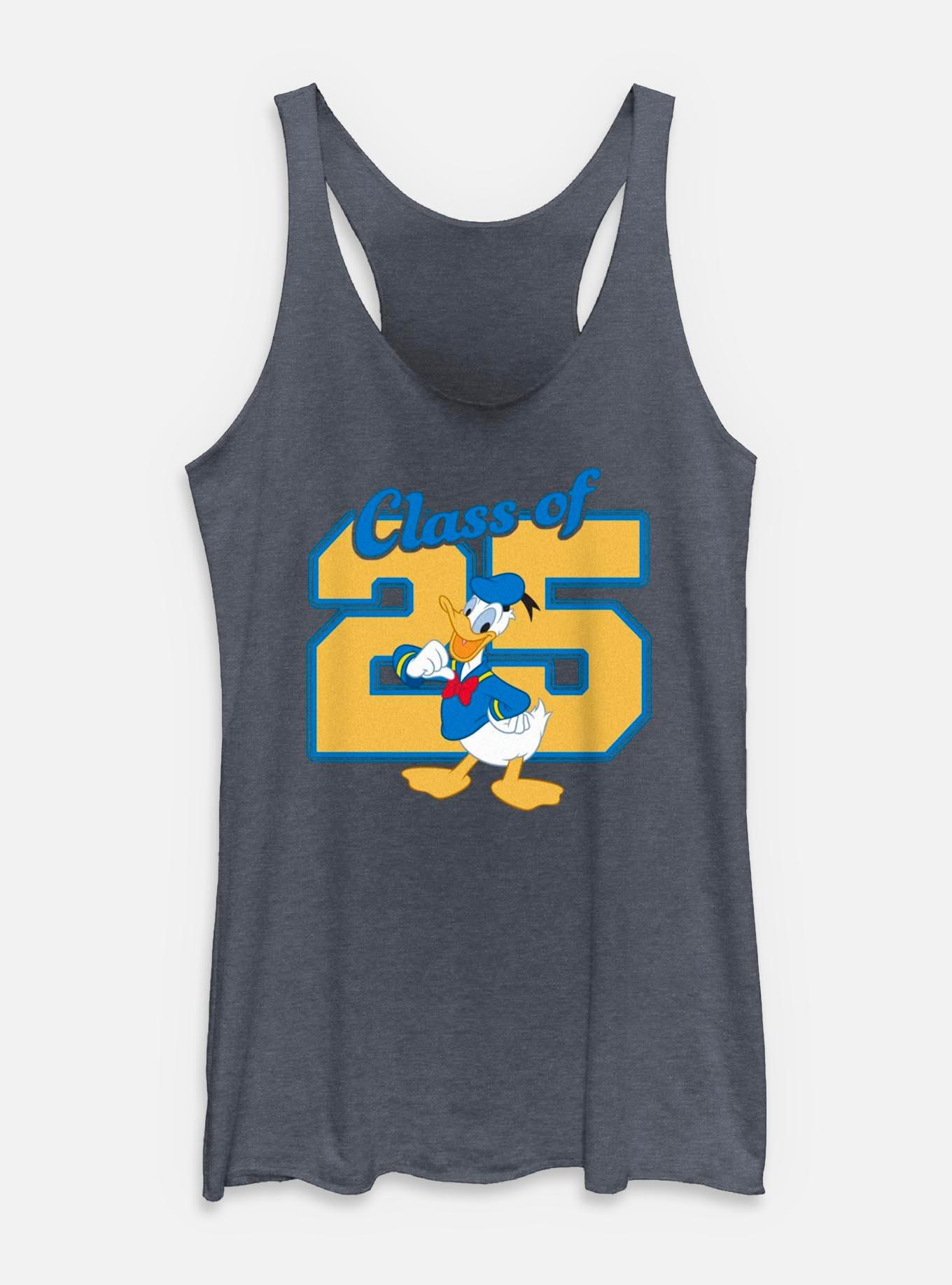 Disney Donald Duck Class Of 2025 Womens Tank,New Products : American Fashion Style Bags On Sale