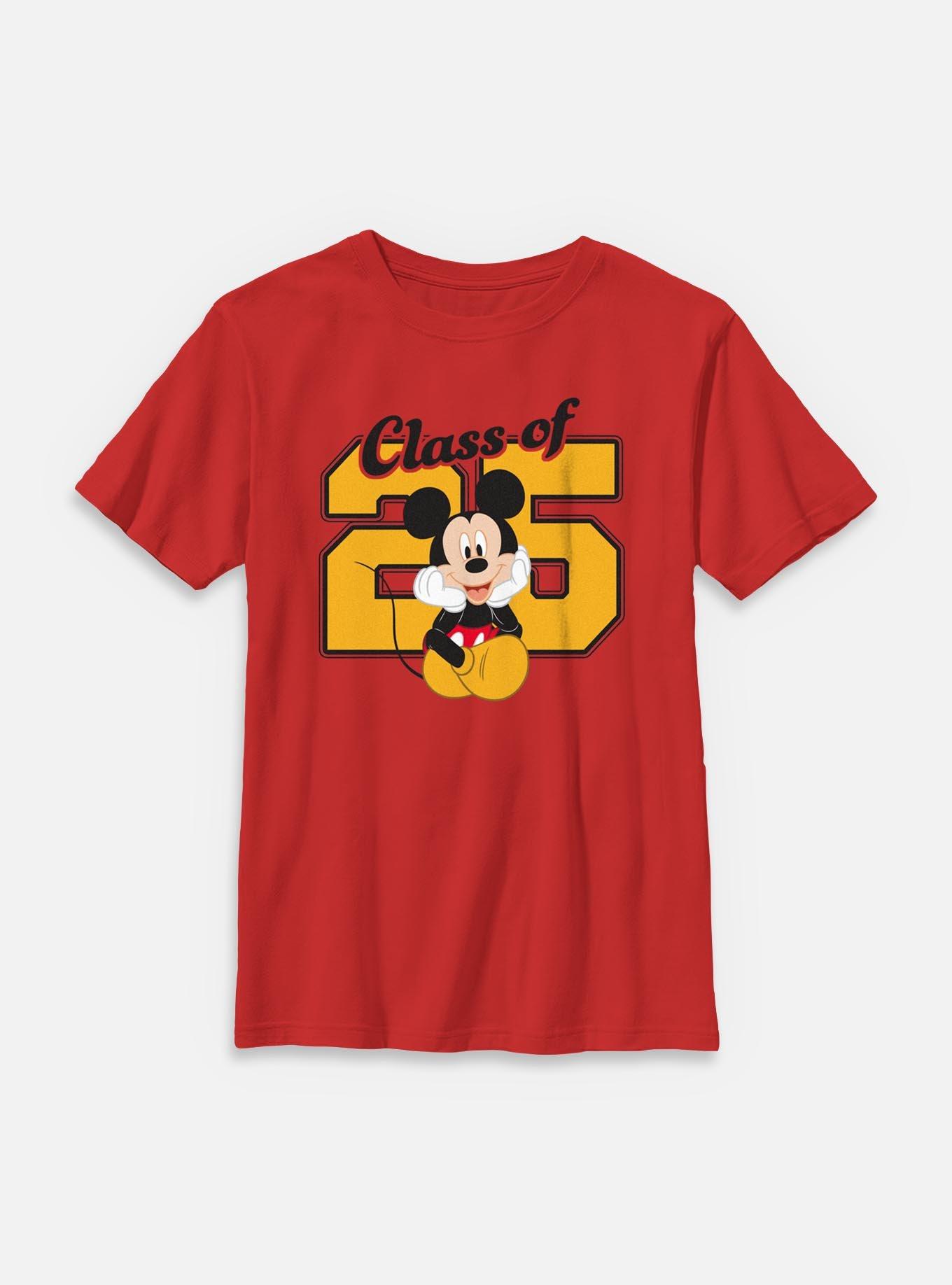 Disney Mickey Mouse Class Of 25 Youth T-Shirt, , hi-res