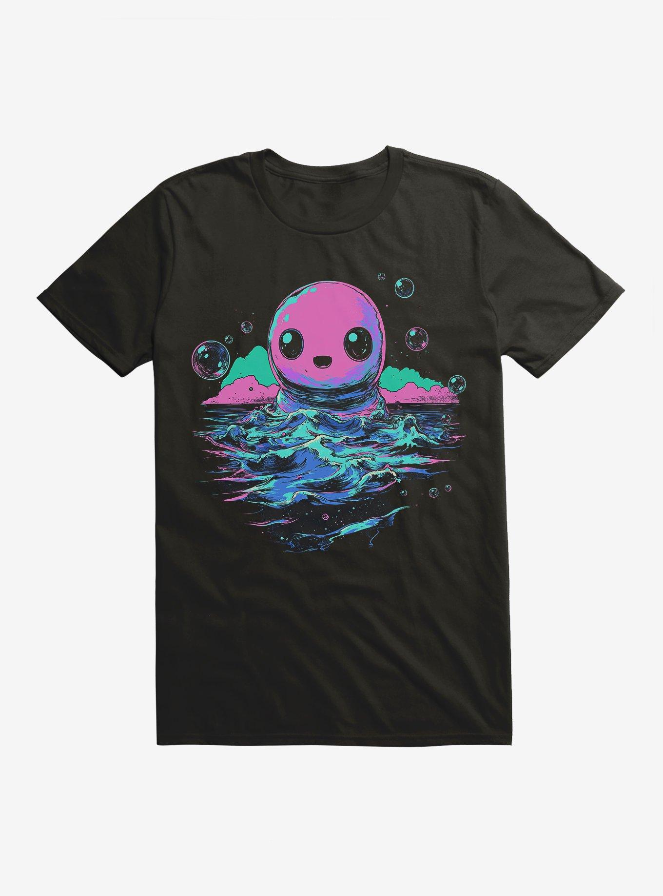 Sea Bubble Monster T-Shirt, , hi-res