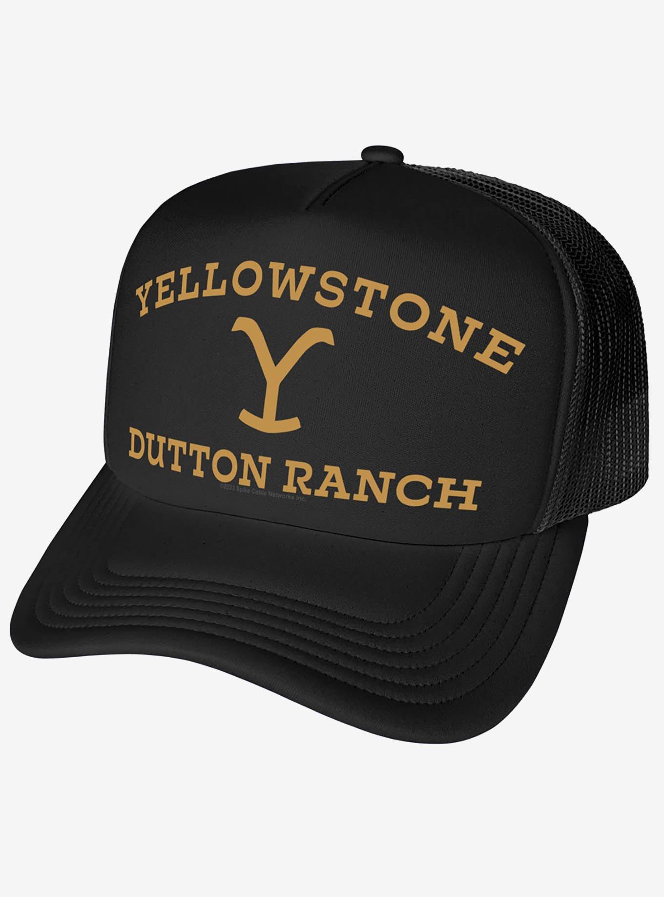 Yellowstone Arched Logo Foam Trucker Hat,New Products : American Fashion Style Bags On Sale