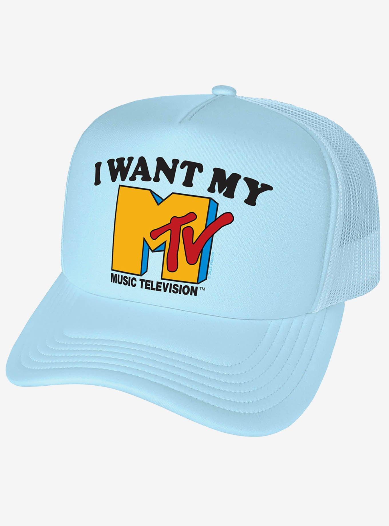 MTV I Want My MTV Foam Trucker Hat,New Products : American Fashion Style Bags On Sale