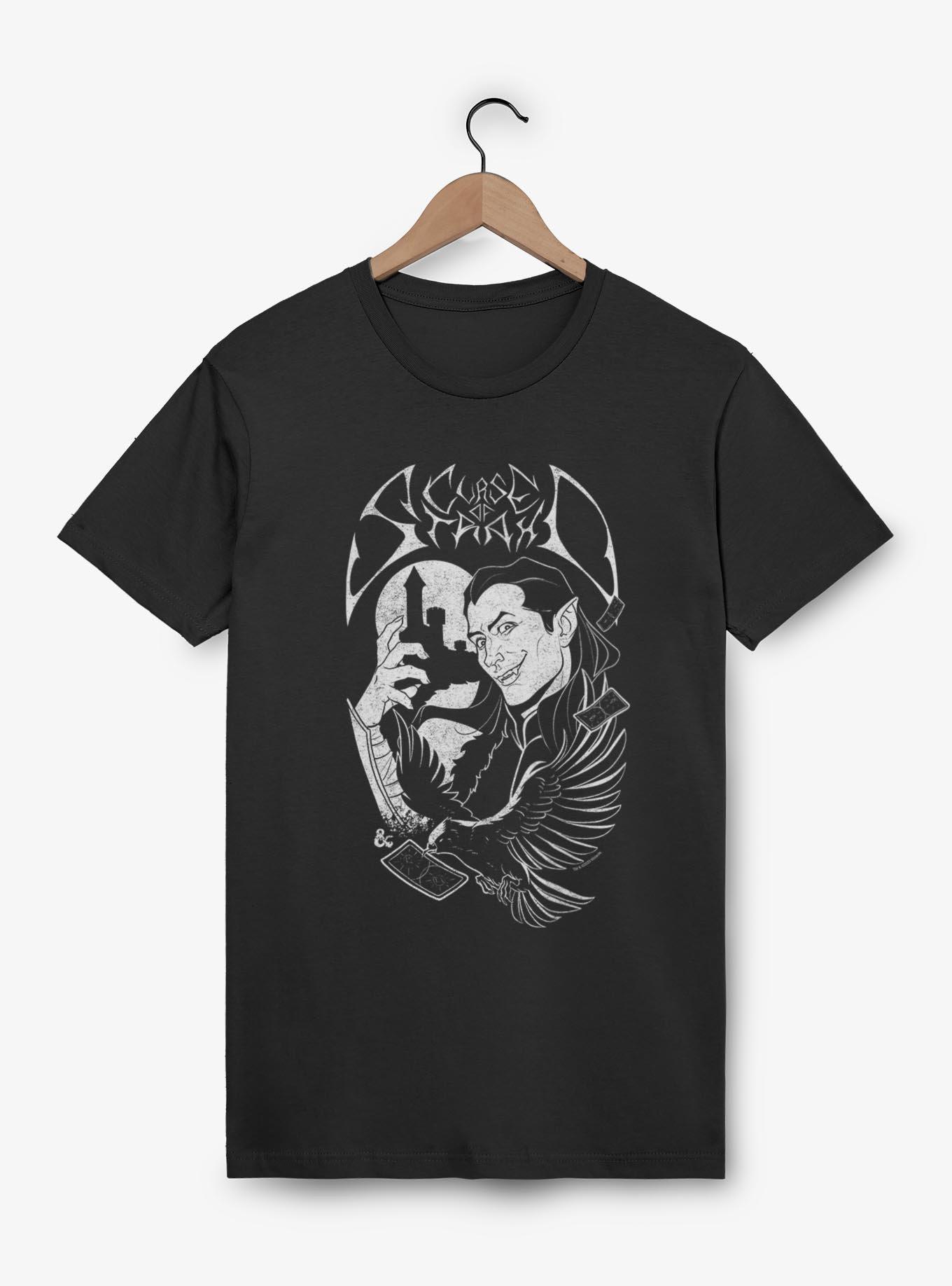 Dungeons & Dragons Death Metal Clash Of Strahd T-Shirt, BLACK, hi-res