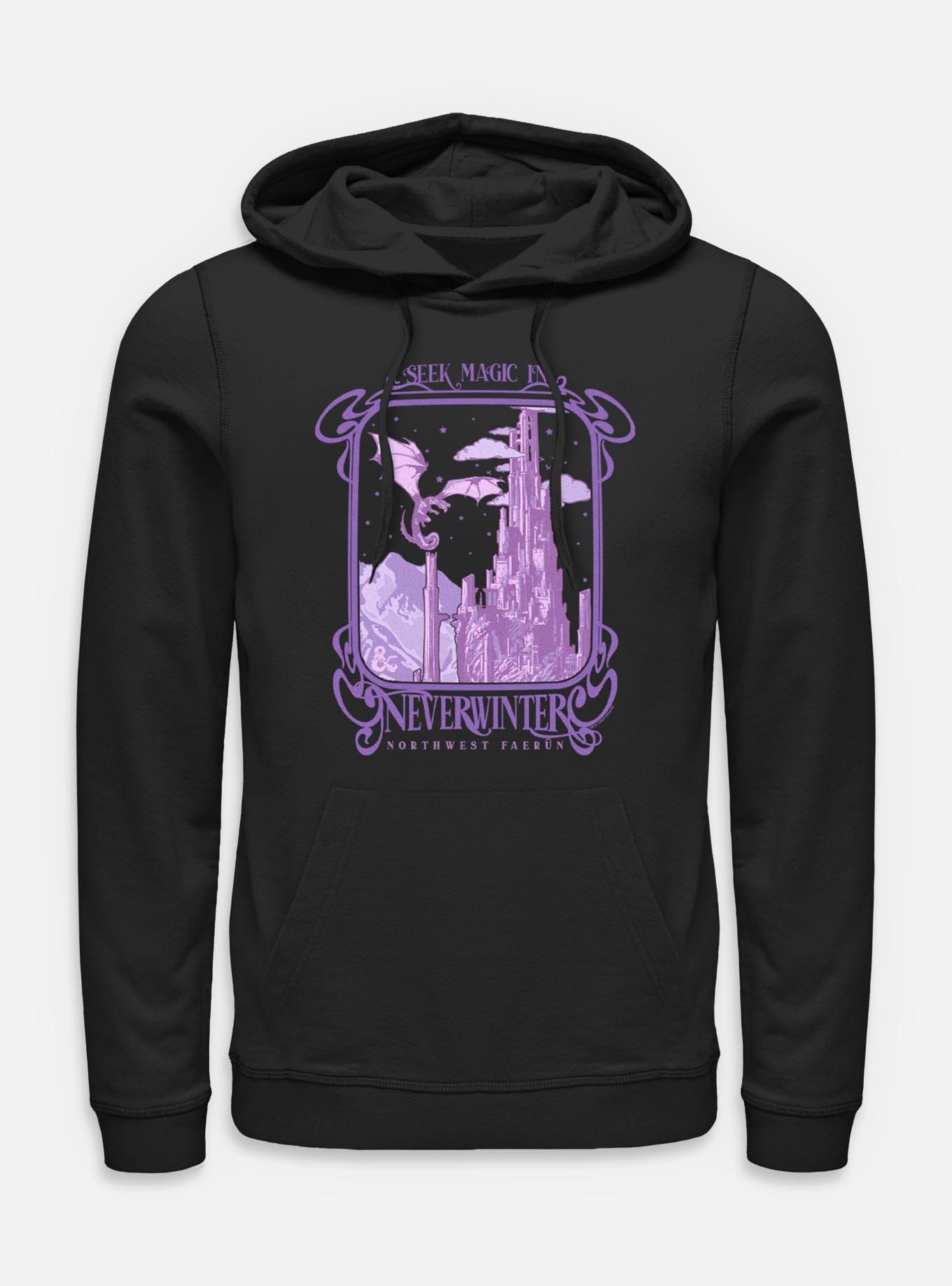 Dungeons & Dragons Seek Magic In Neverwinter Hoodie, BLACK, hi-res