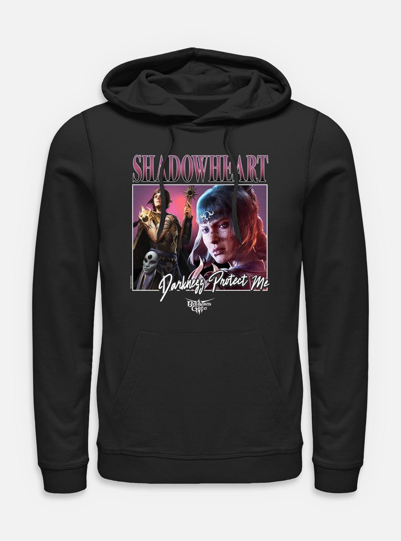 Dungeons & Dragons Shadowheart Darkness Protect Me Hoodie, BLACK, hi-res