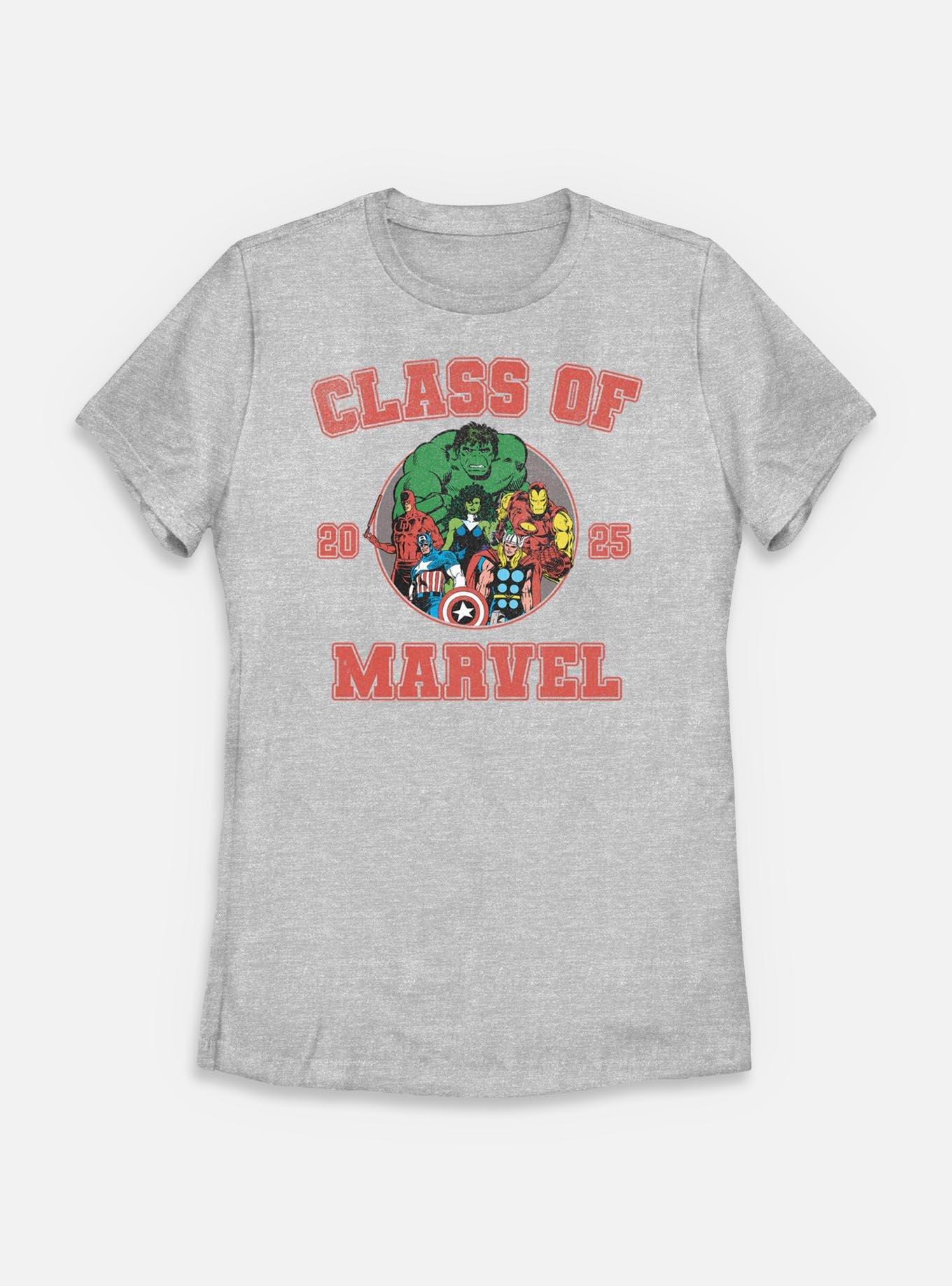 Marvel Class Of 2025 Womens T-Shirt, ATH HTR, hi-res