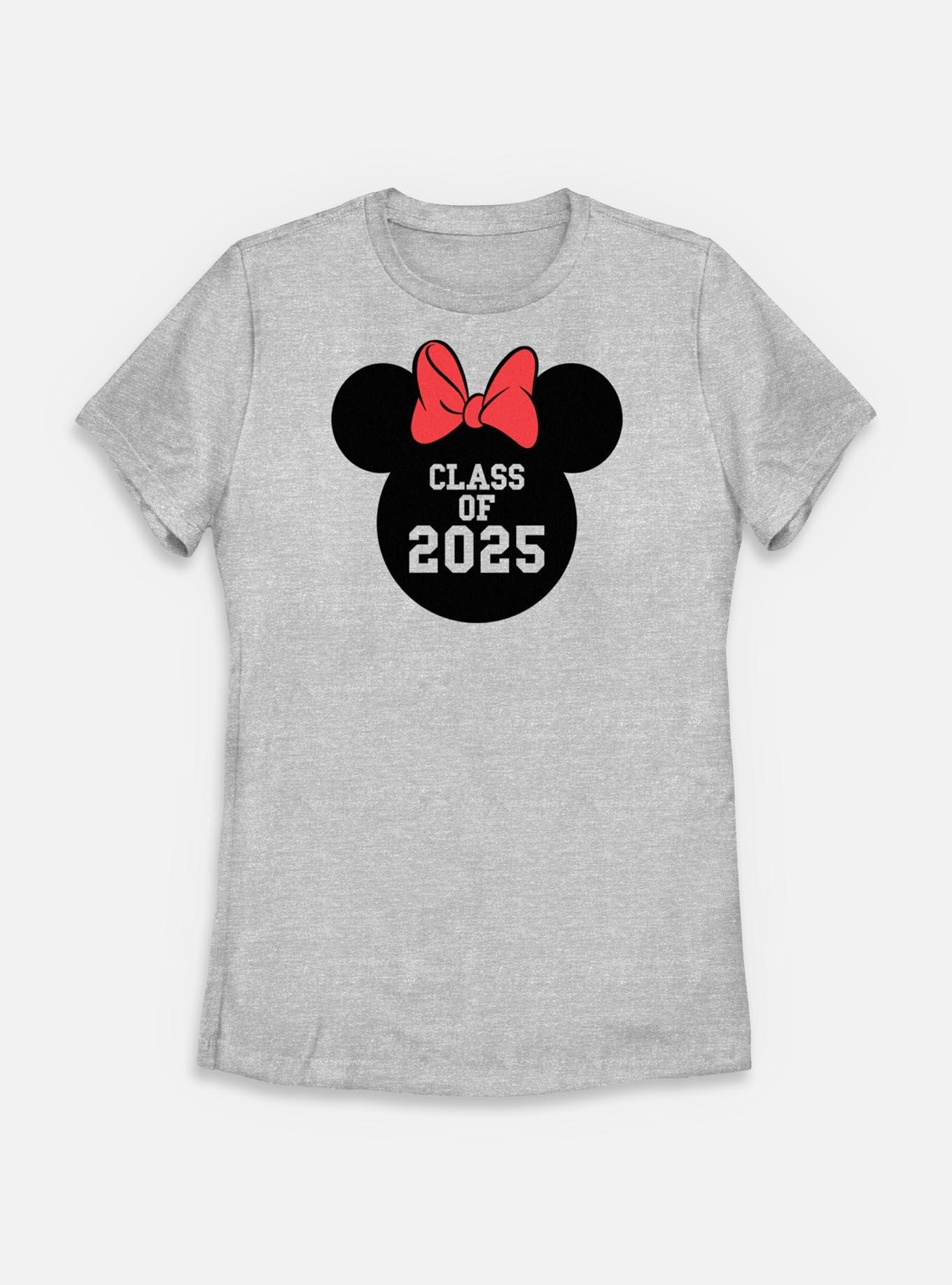 Disney Minnie Mouse Class Of 2025 Womens T-Shirt, ATH HTR, hi-res