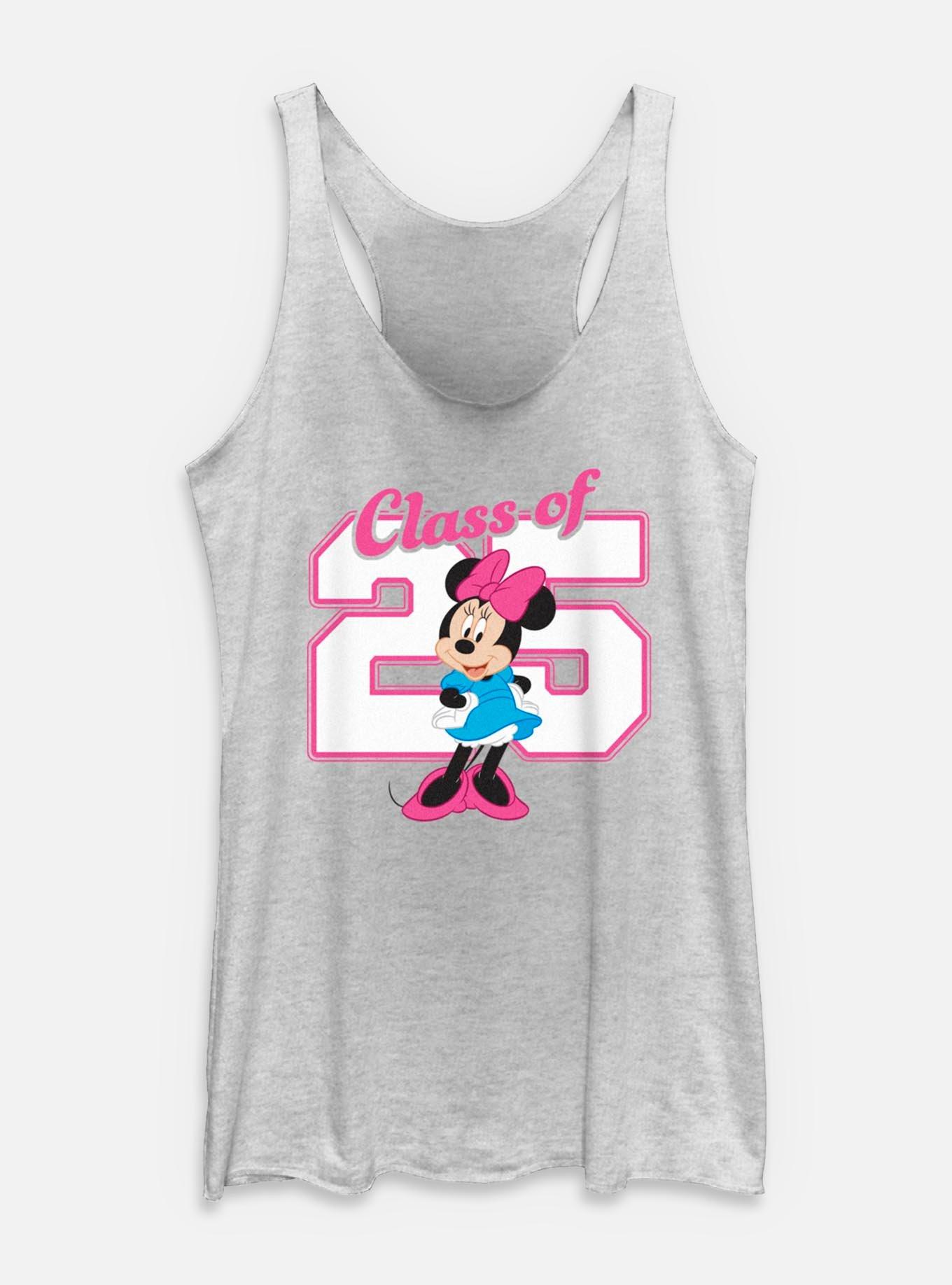 Disney Minnie Mouse Class 25 Womens Tank, WHITE HTR, hi-res