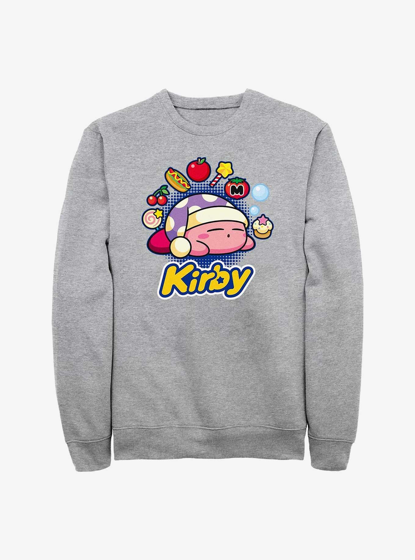 Nintendo Kirby Dreaming Food Sweatshirt, , hi-res