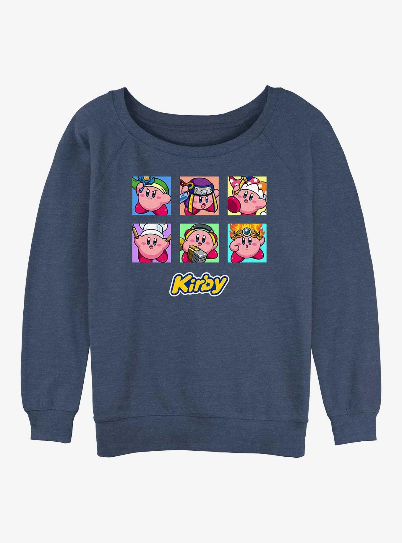 Nintendo Costume Kirbys Girls Slouchy Sweatshirt, , hi-res