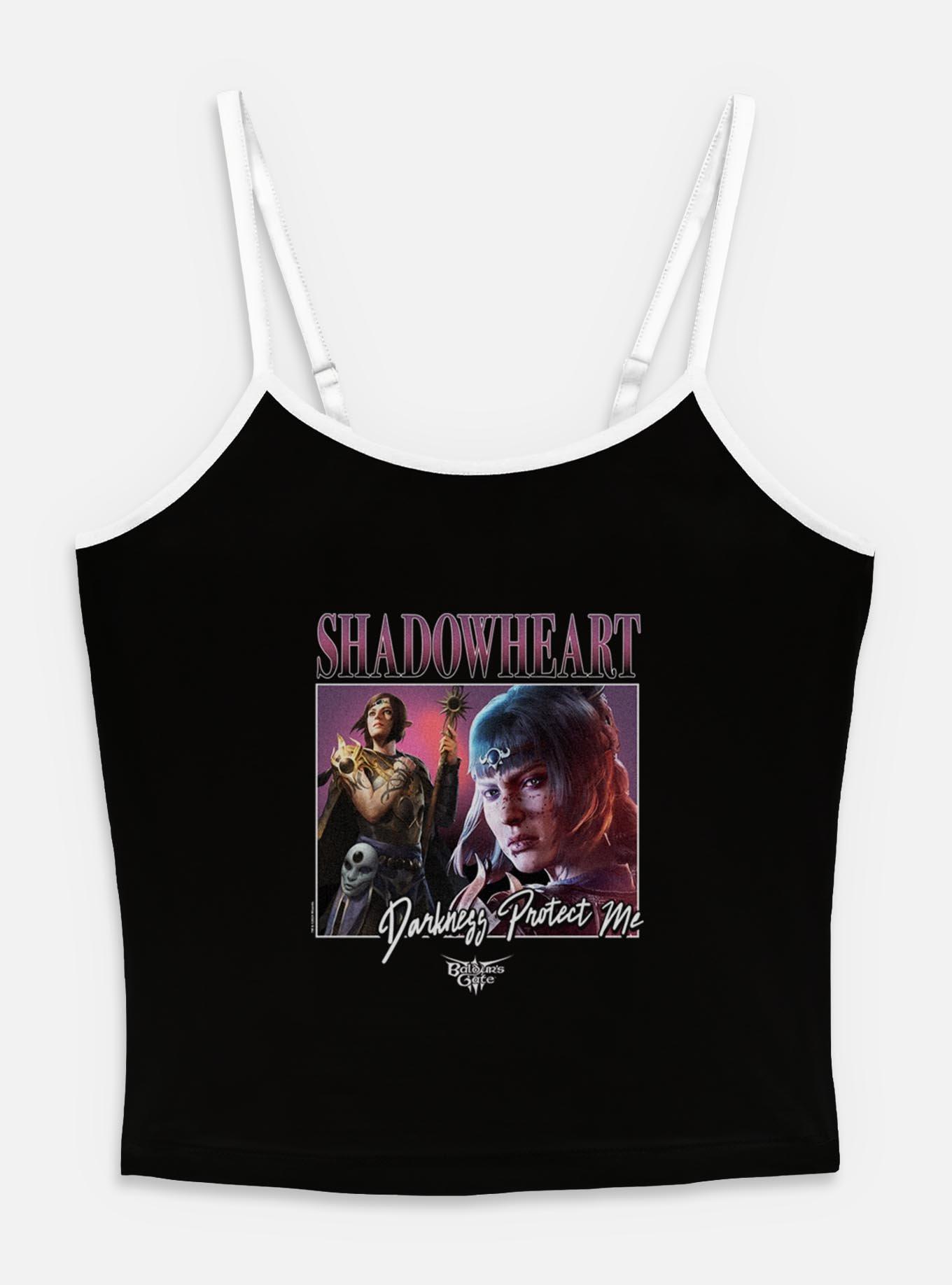 Dungeons & Dragons Shadowheart Darkness Protect Me Womens Cami, BLACK, hi-res