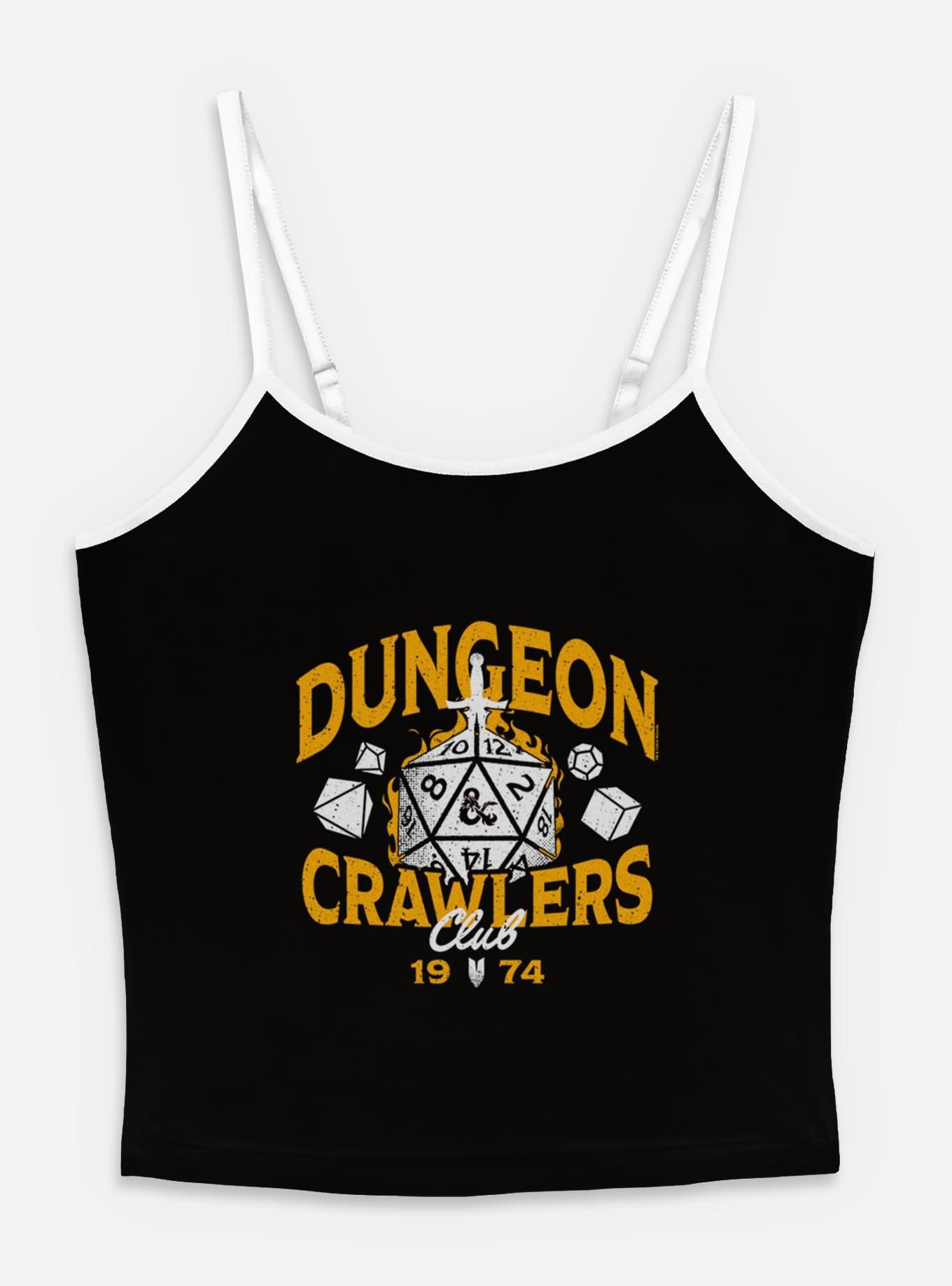 Dungeons & Dragons Dungeon Crawlers Club Womens Cami, BLACK, hi-res
