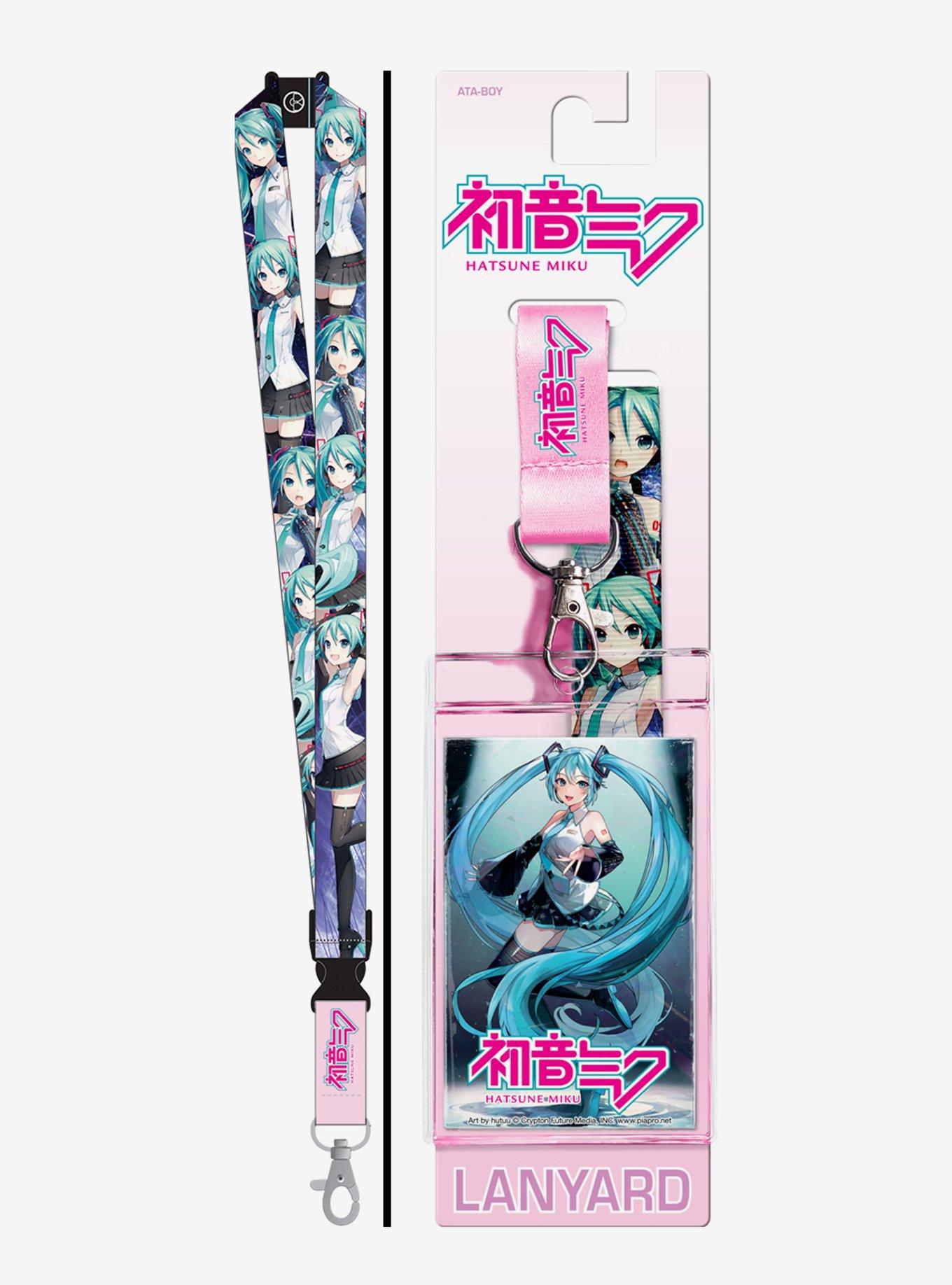 Vocaloid Hatsune Miku Allover Print Lanyard | BoxLunch