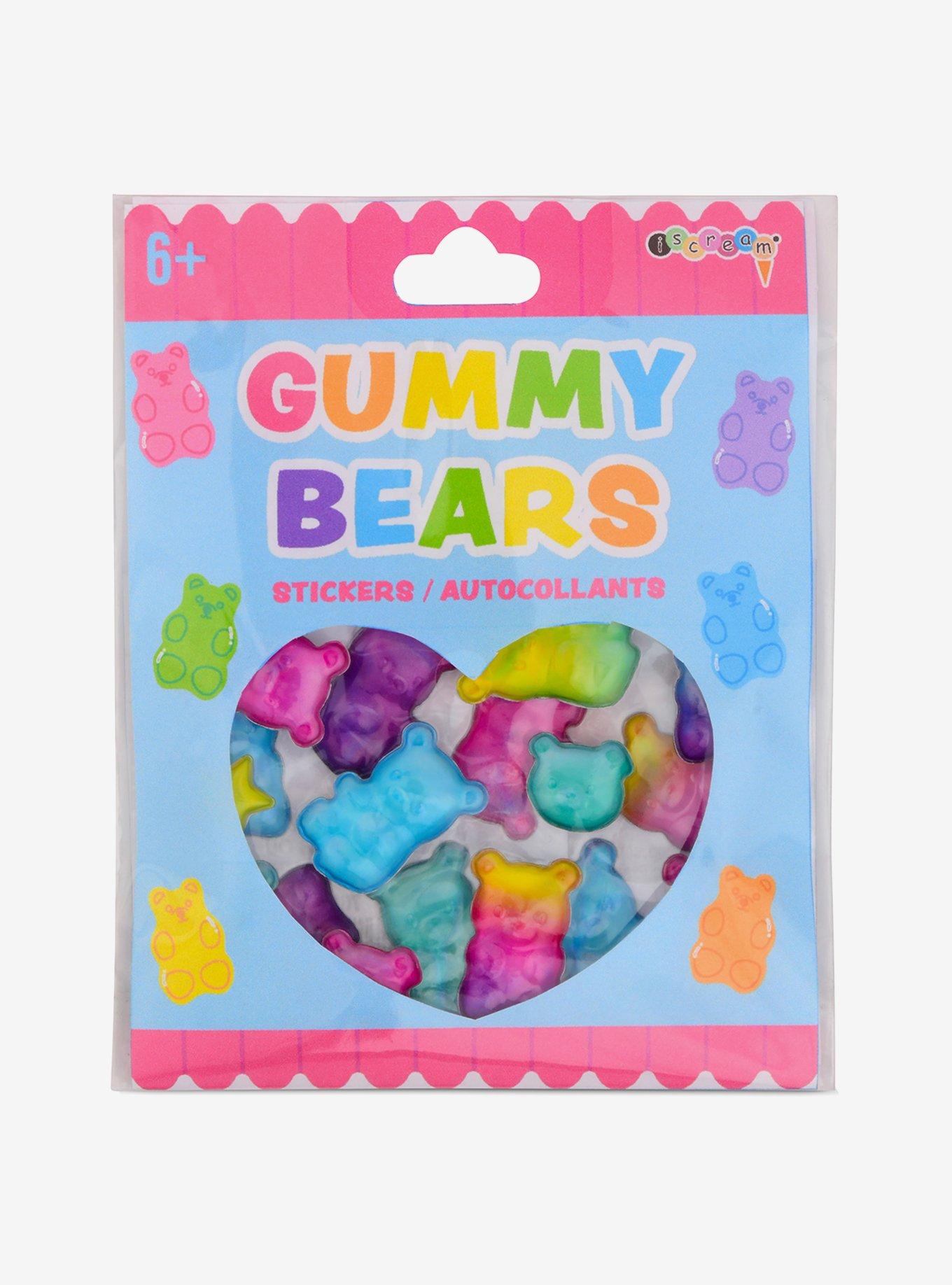 Gummy Bears Gel 3D Sticker Set, , hi-res