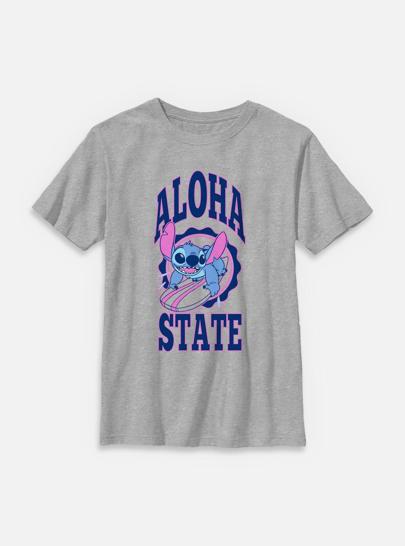 Disney Lilo & Stitch Aloha State Surf Youth T-Shirt, , hi-res