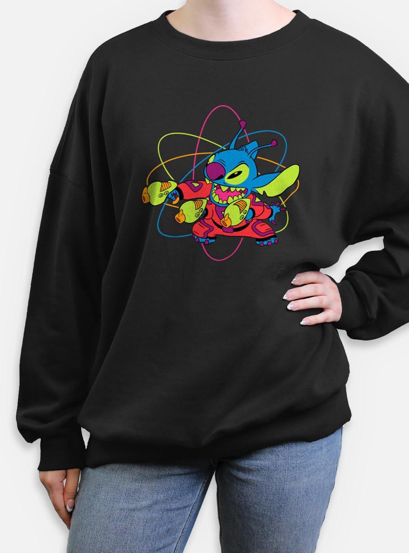 Disney Lilo & Stitch Blaster Sitch Womens Oversized Sweatshirt, , hi-res