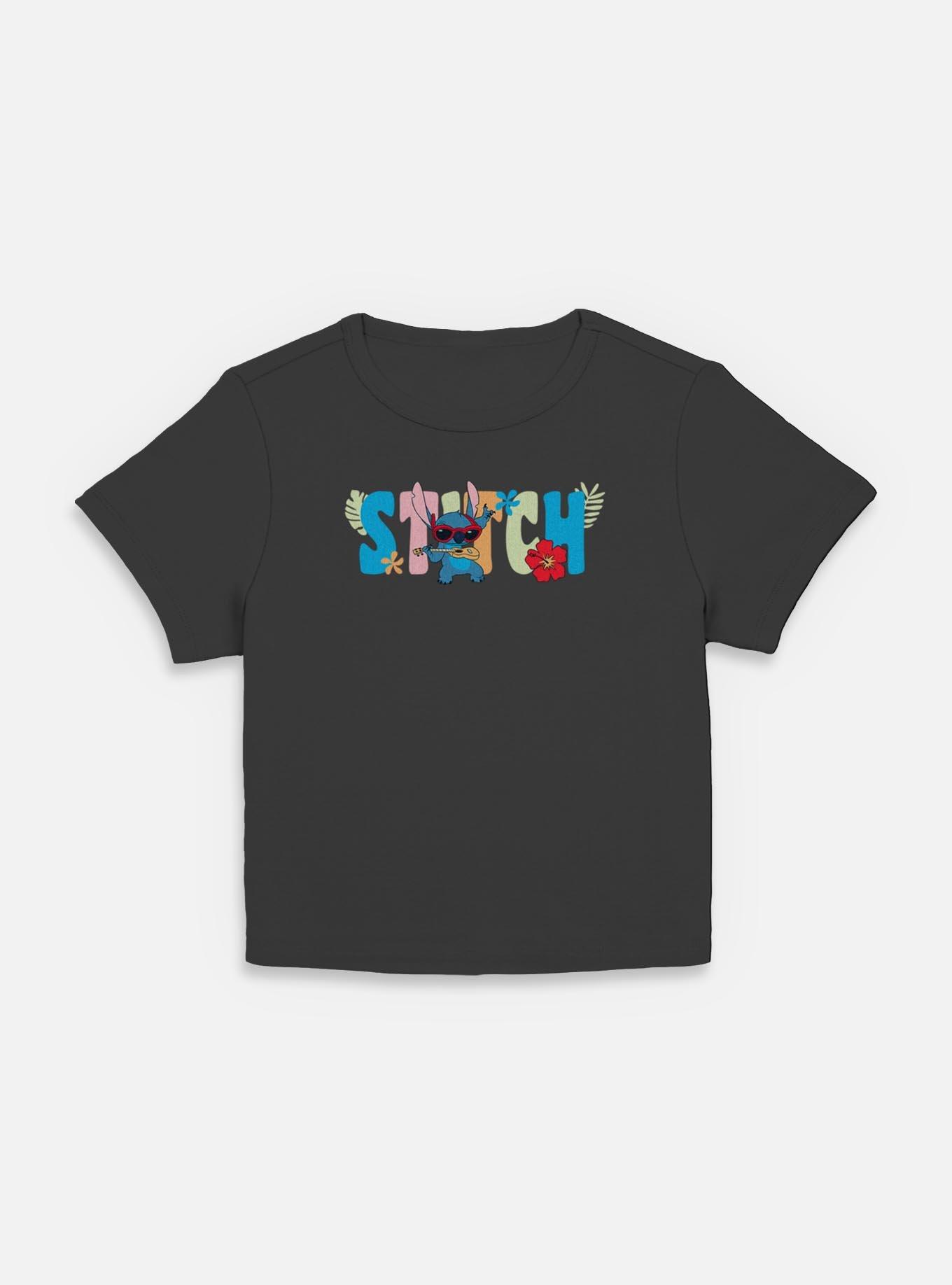 Disney Lilo & Stitch Tropic Shades Name Womens Baby T-Shirt,New Products : American Fashion Style Bags On Sale