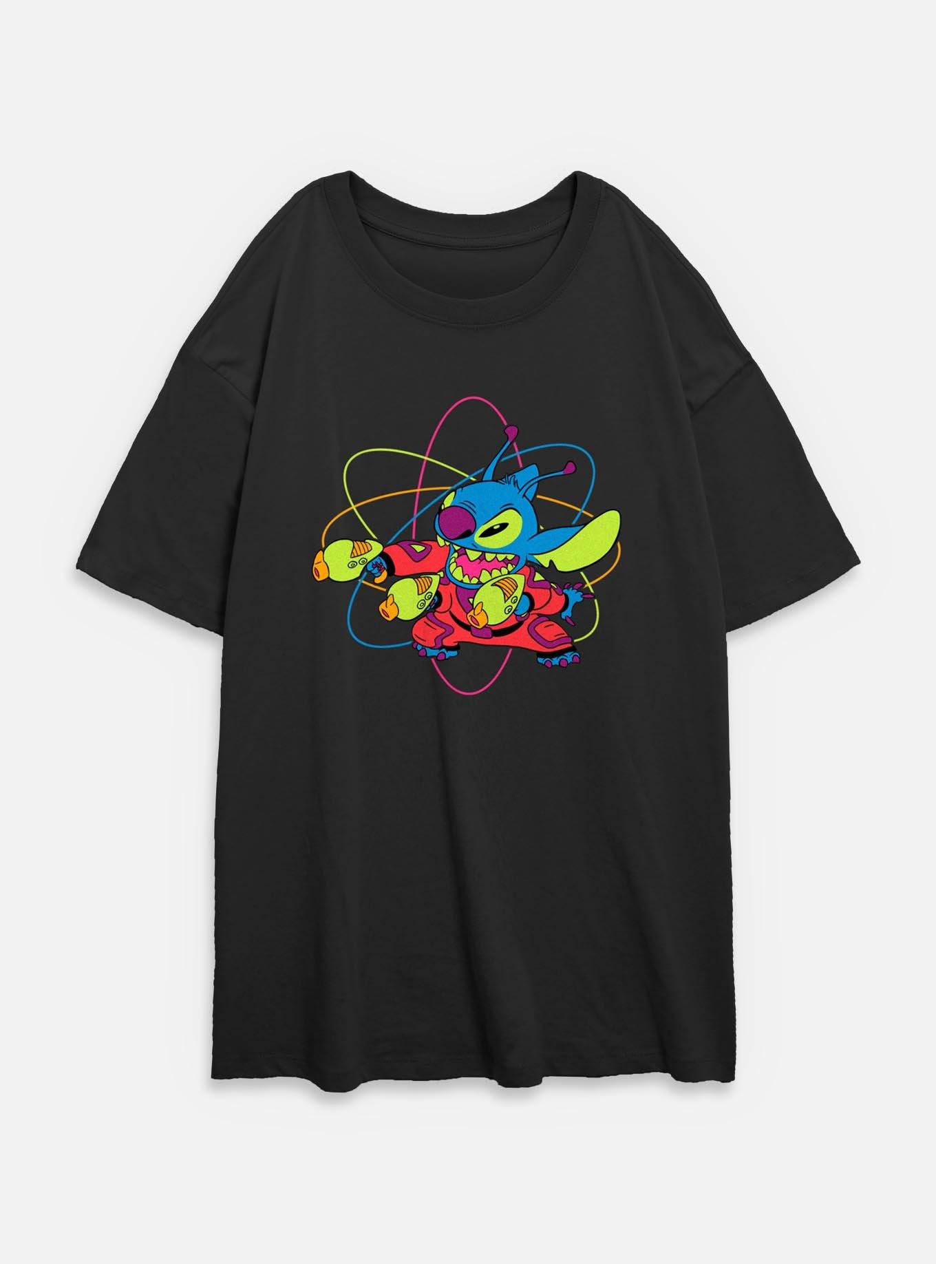 Disney Lilo & Stitch Blaster Sitch Womens Oversized T-Shirt, , hi-res