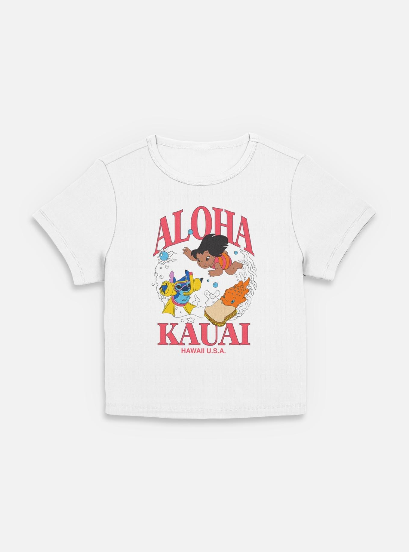 Disney Lilo & Stitch Aloha Kauai Womens Baby T-Shirt,New Products : American Fashion Style Bags On Sale