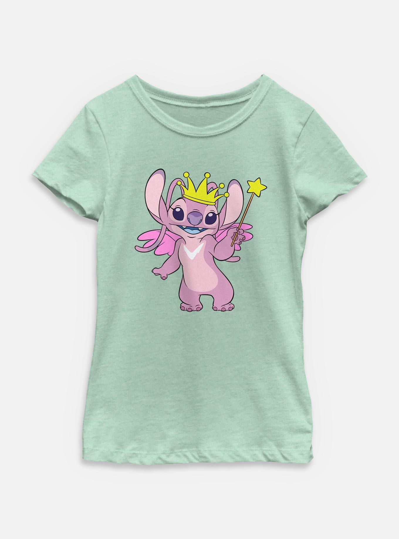 Disney Lilo & Stitch Fairy Angel Youth Girls T-Shirt, , hi-res