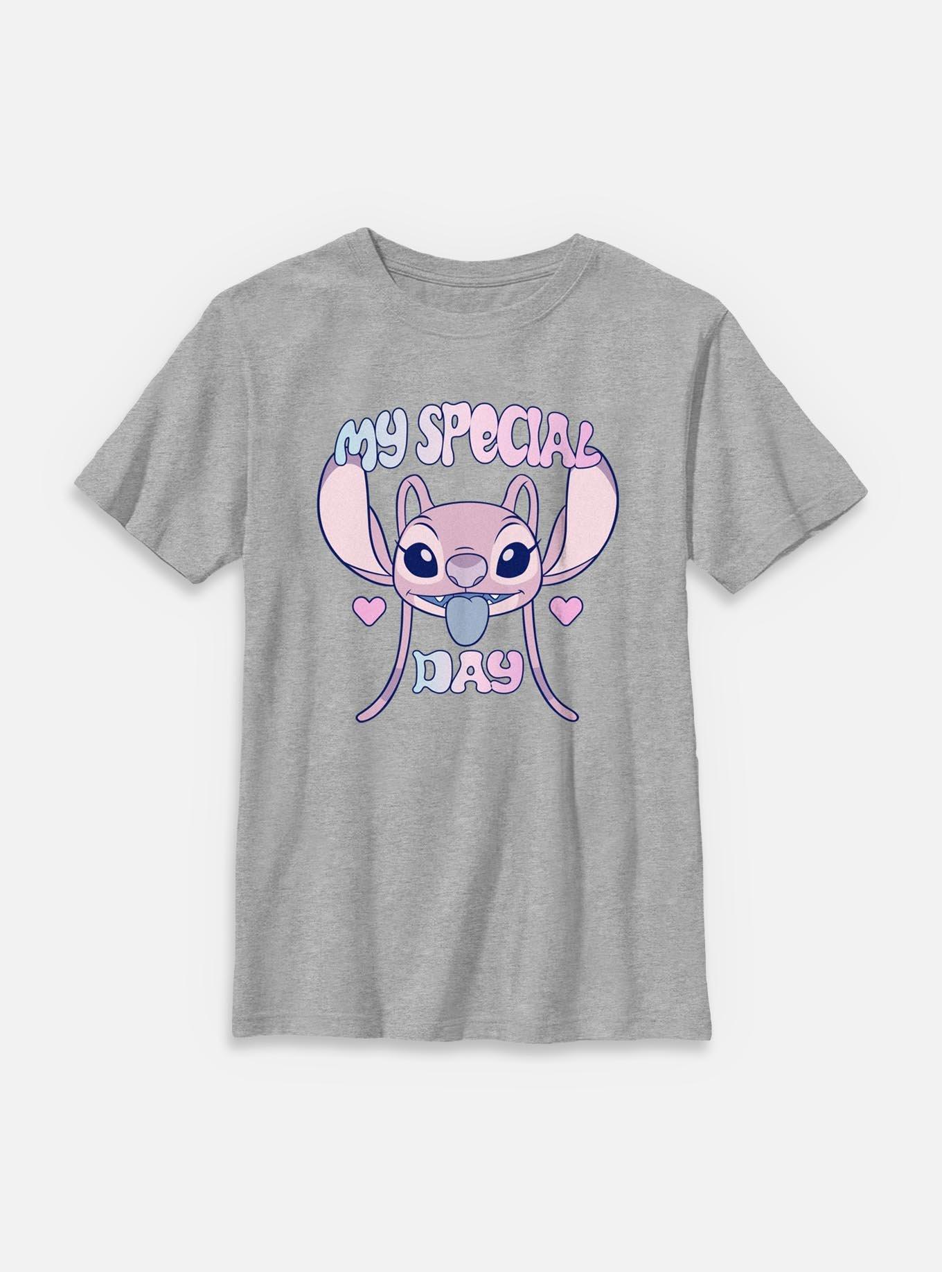 Disney Lilo & Stitch Angel My Special Day Youth T-Shirt, , hi-res