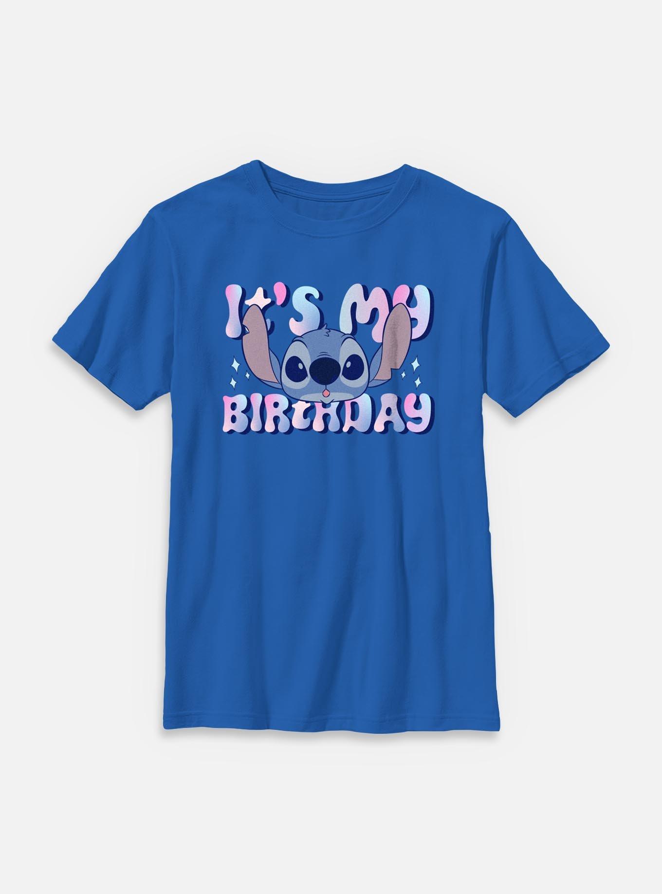 Disney Lilo & Stitch It's My Birthday Youth T-Shirt, , hi-res