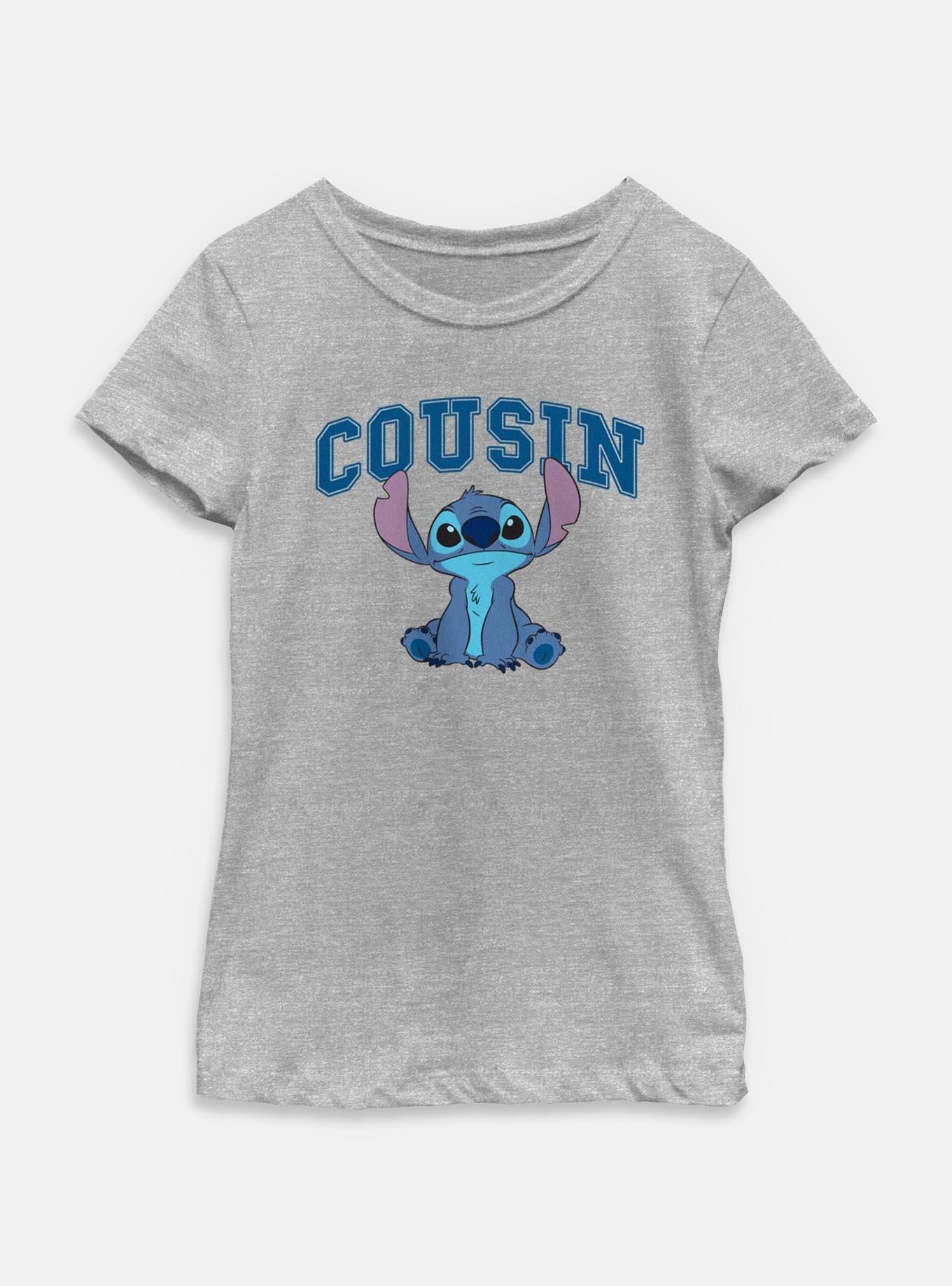Disney Lilo & Stitch Cousin Collegiate Youth Girls T-Shirt, , hi-res