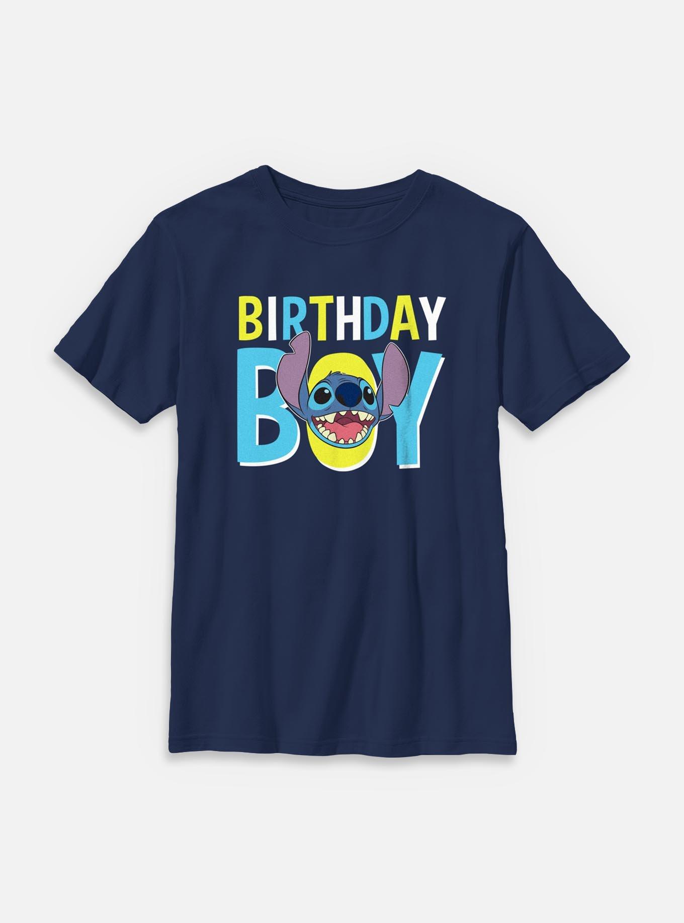 Disney Lilo & Stitch Birthday Boy Youth T-Shirt, , hi-res