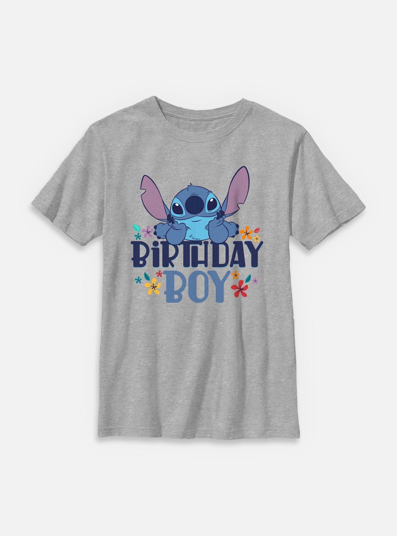 Disney Lilo & Stitch Birthday Boy Youth T-Shirt, , hi-res