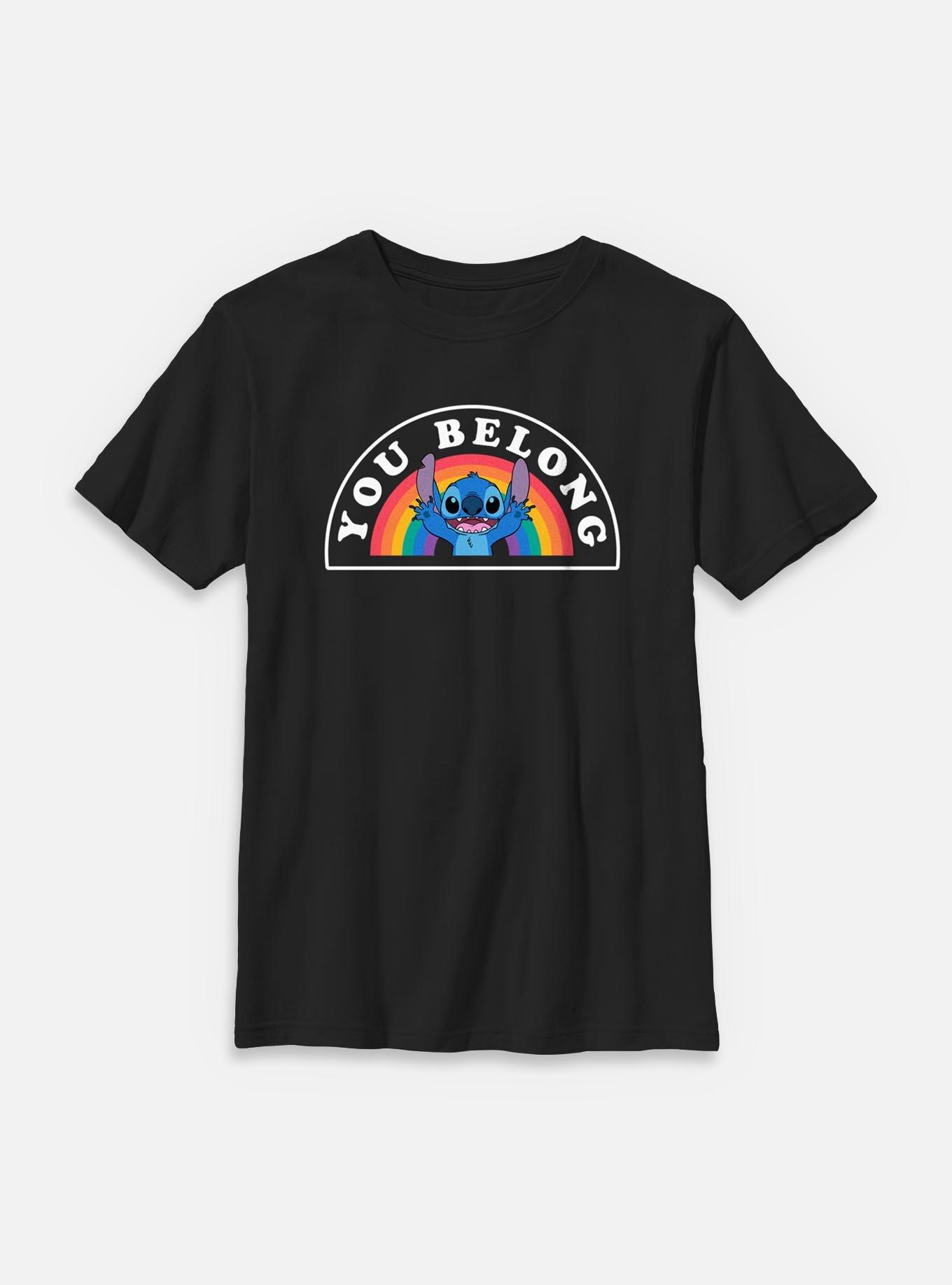 Disney Lilo & Stitch You Belong Youth T-Shirt, , hi-res