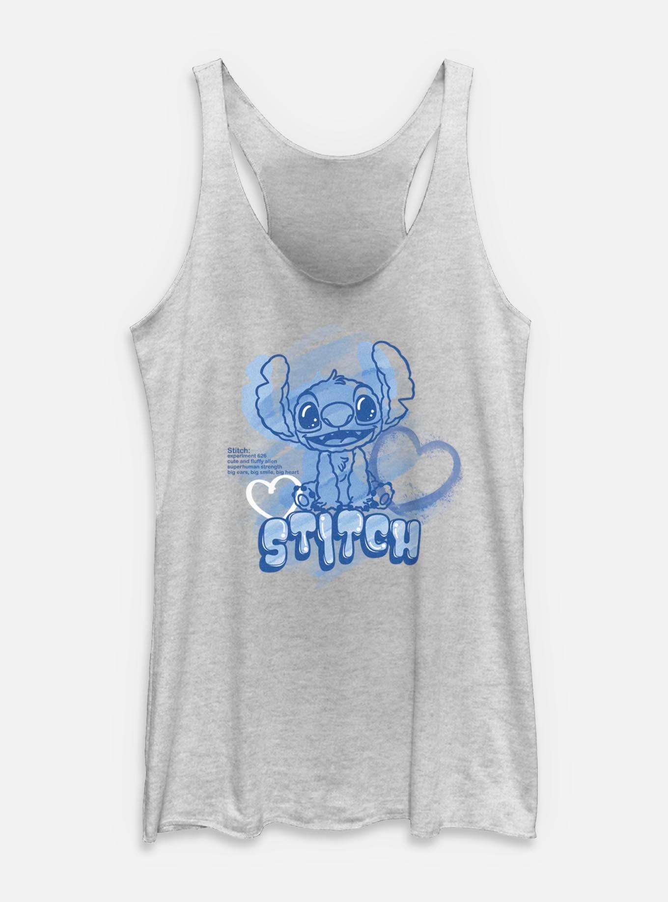 Disney Lilo & Stitch Cute And Fluffy Alien Womens Tank Top, , hi-res