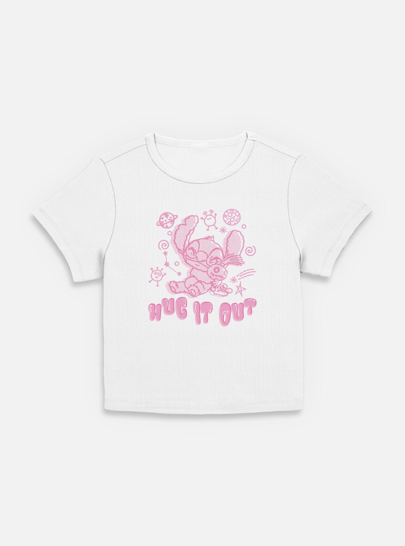 Disney Lilo & Stitch Hug It Out Tie-Dye Womens Baby T-Shirt, , hi-res