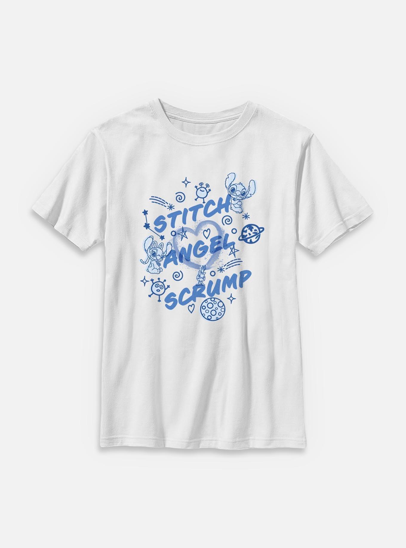 Disney Lilo & Stitch Angel Scrump Youth T-Shirt, , hi-res