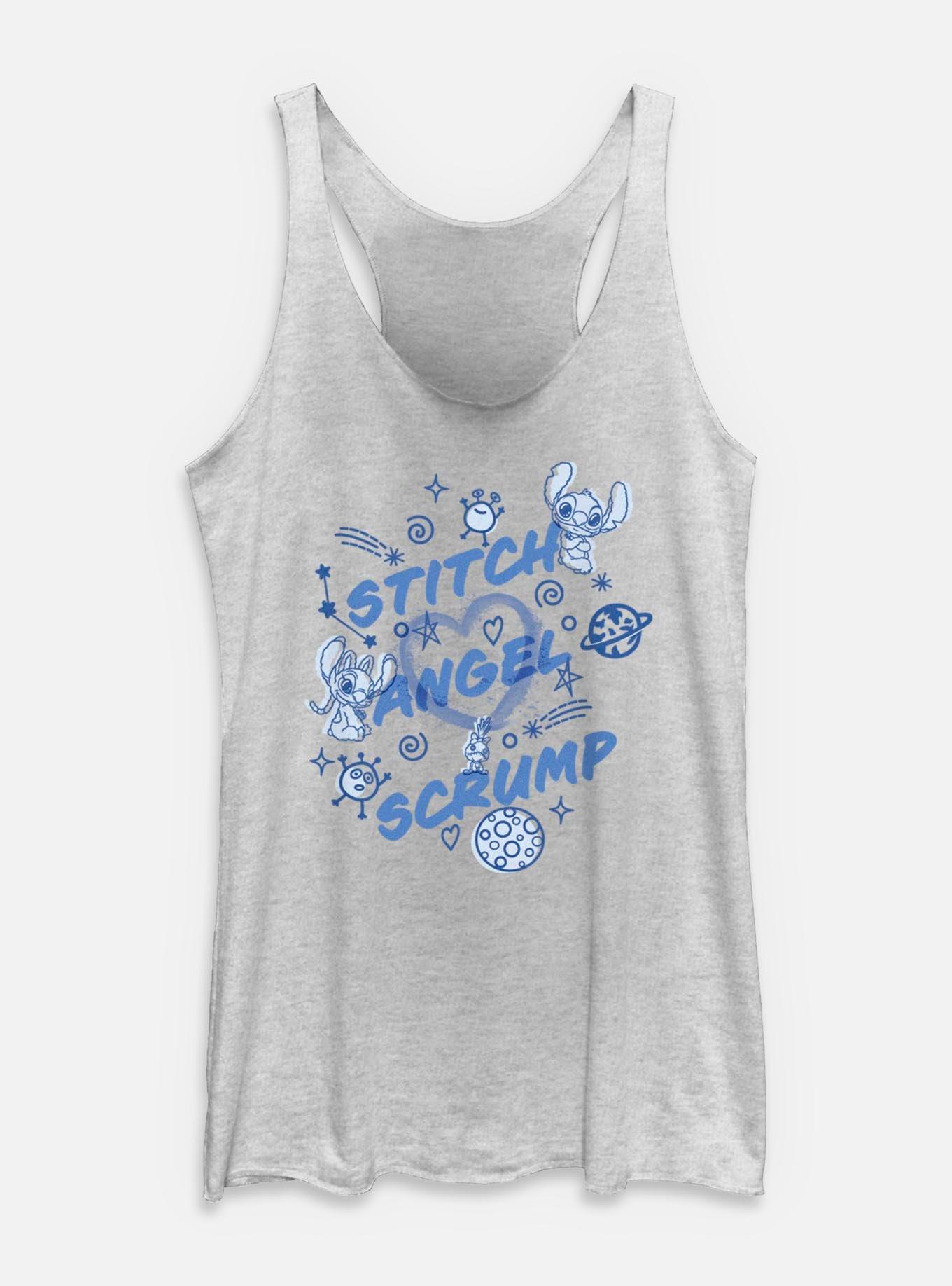 Disney Lilo & Stitch Angel Scrump Womens Tank Top,New Products : American Fashion Style Bags On Sale