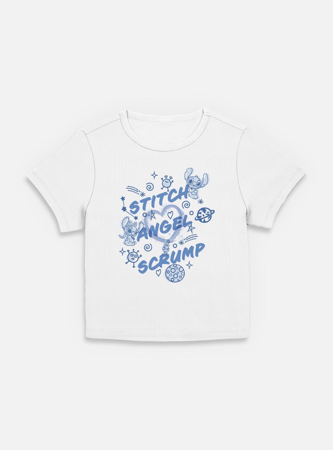 Disney Lilo & Stitch Angel Scrump Womens Baby T-Shirt, EGRET, hi-res