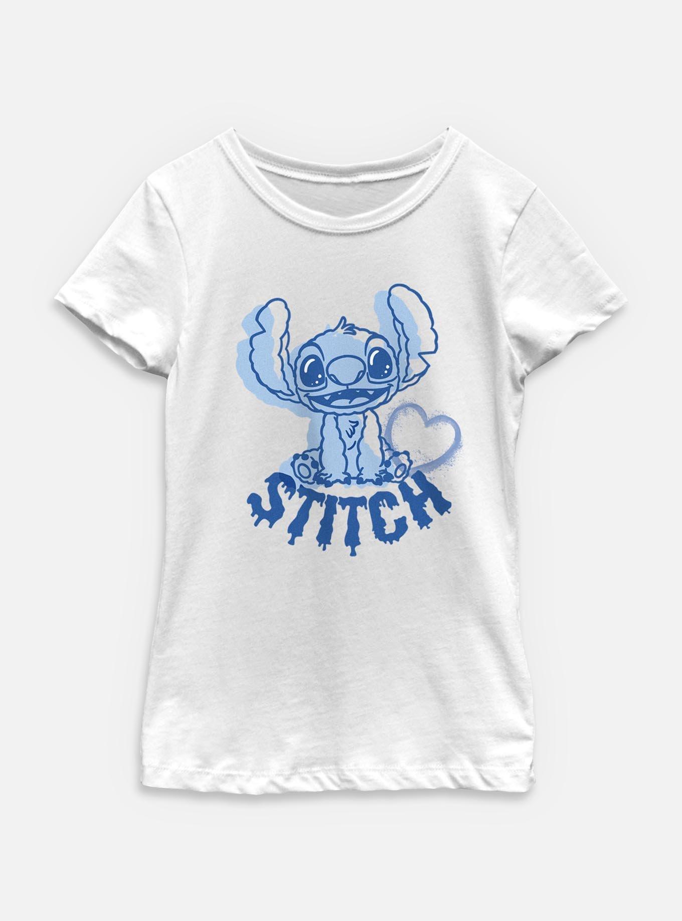Disney Lilo & Stitch Heart Youth Girls T-Shirt, , hi-res