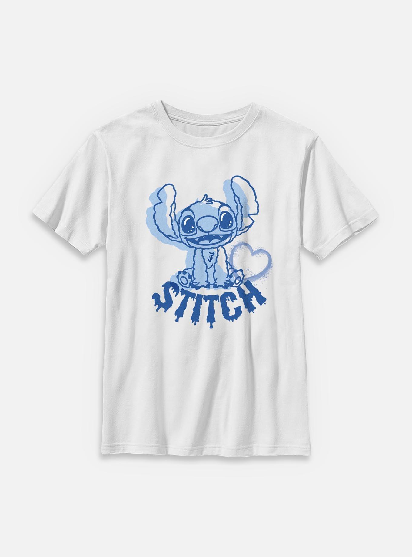 Disney Lilo & Stitch Heart Youth T-Shirt, , hi-res