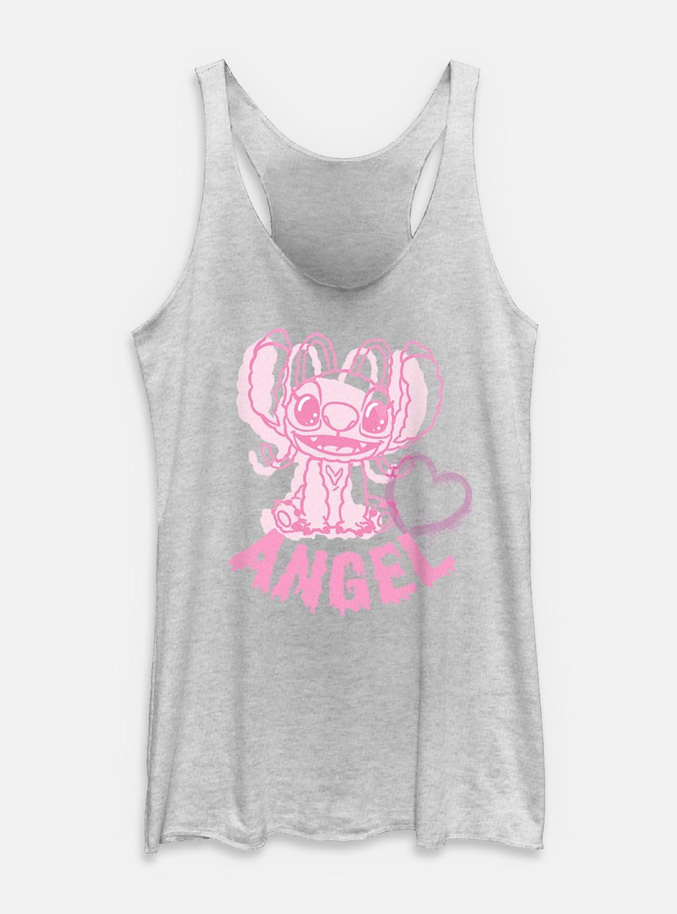 Disney Lilo & Stitch Angel Heart Womens Tank Top, , hi-res