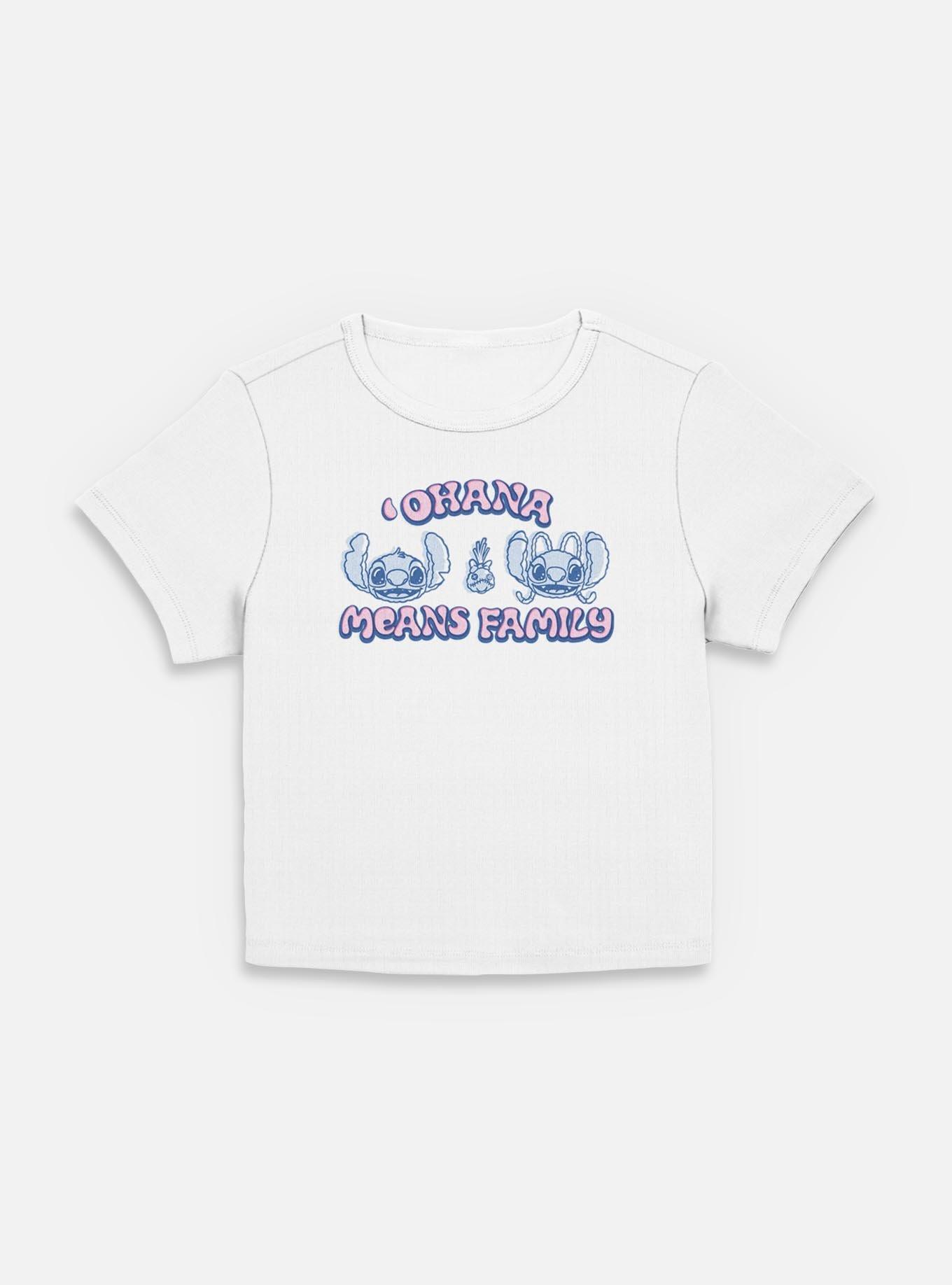 Disney Lilo & Stitch Ohana Means Family Womens Baby T-Shirt,New Products : American Fashion Style Bags On Sale