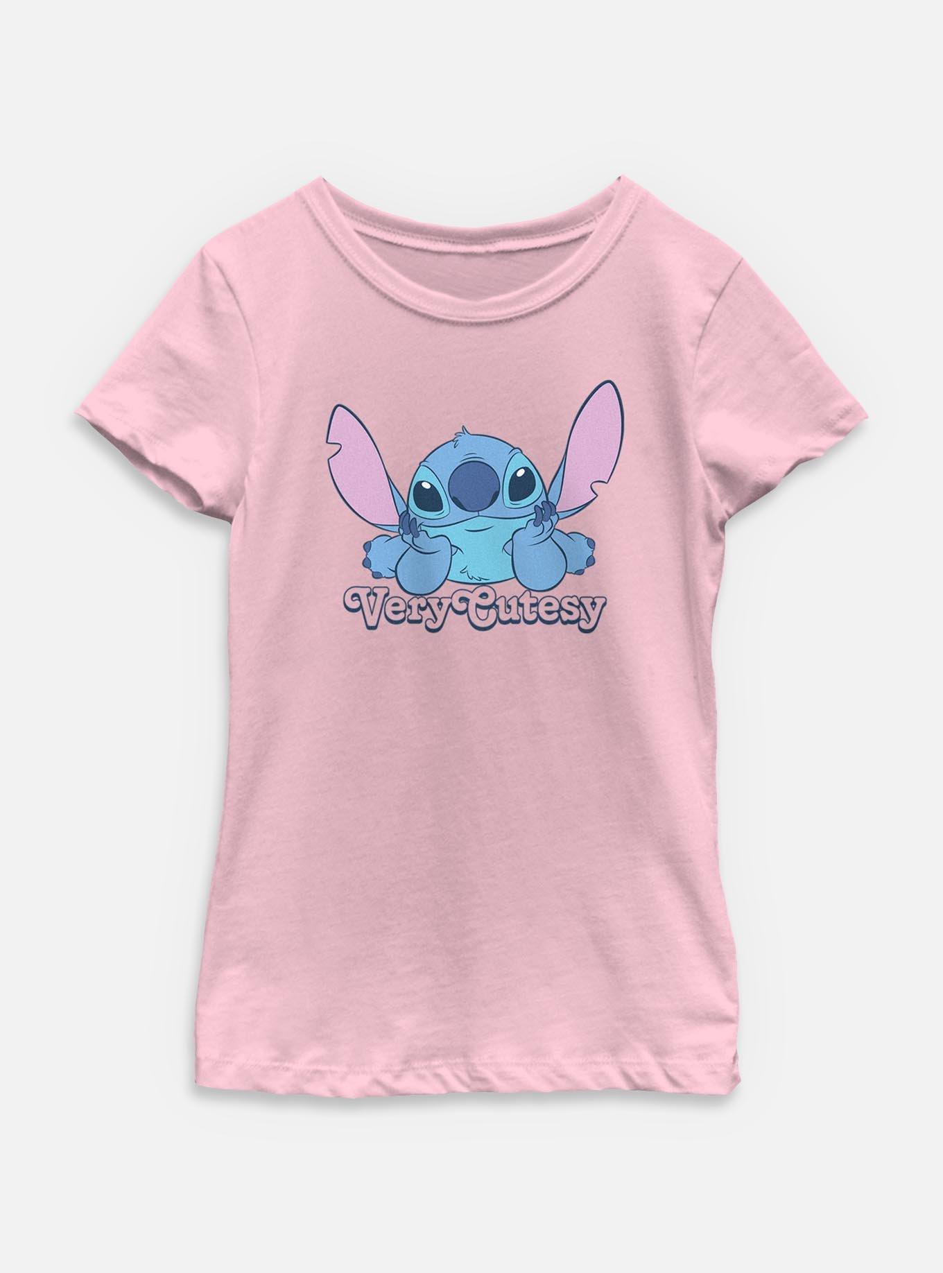 Disney Lilo & Stitch Cutesy Youth Girls T-Shirt, , hi-res