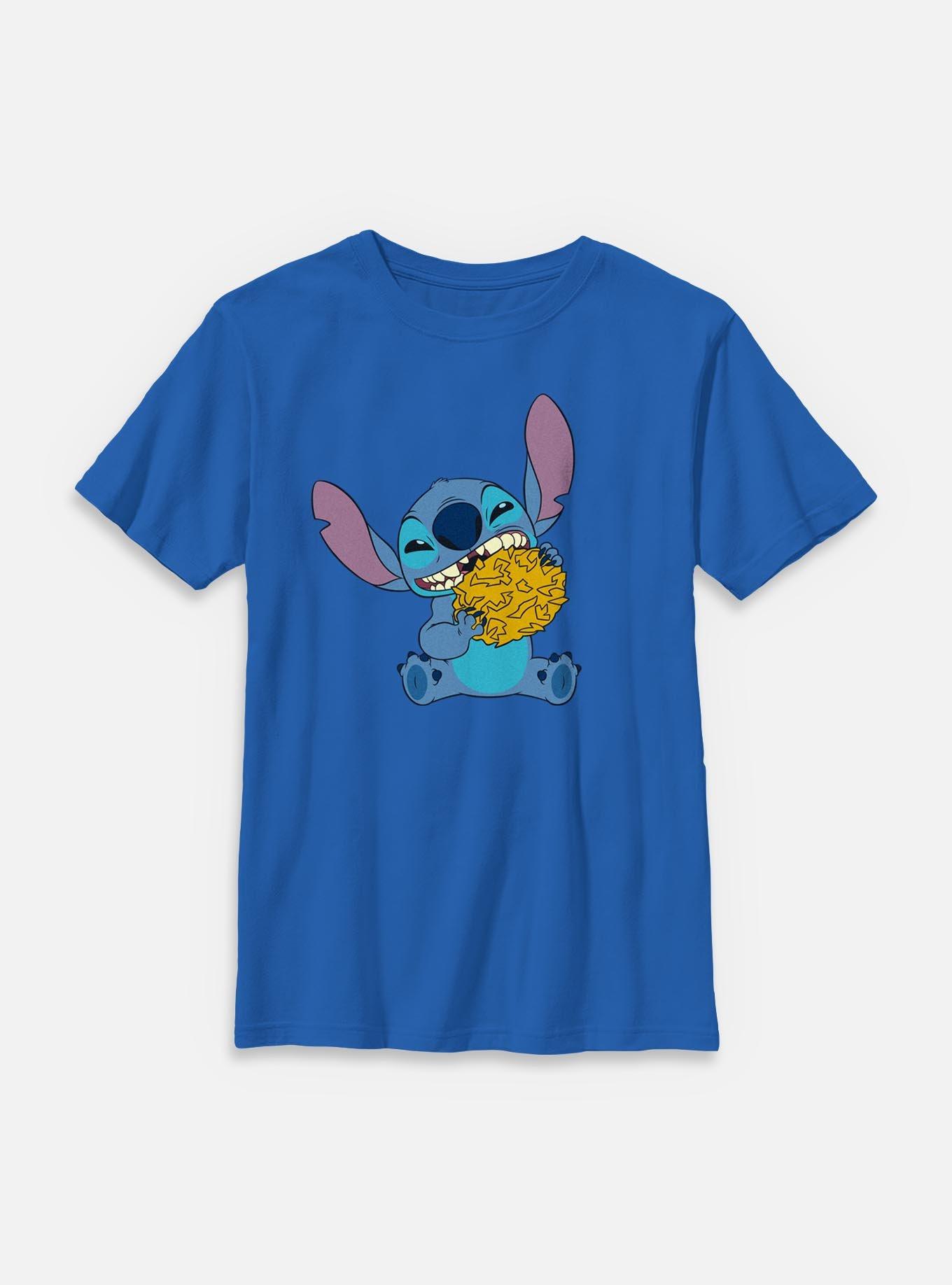 Disney Lilo & Stitch Eating Latke Youth T-Shirt, , hi-res