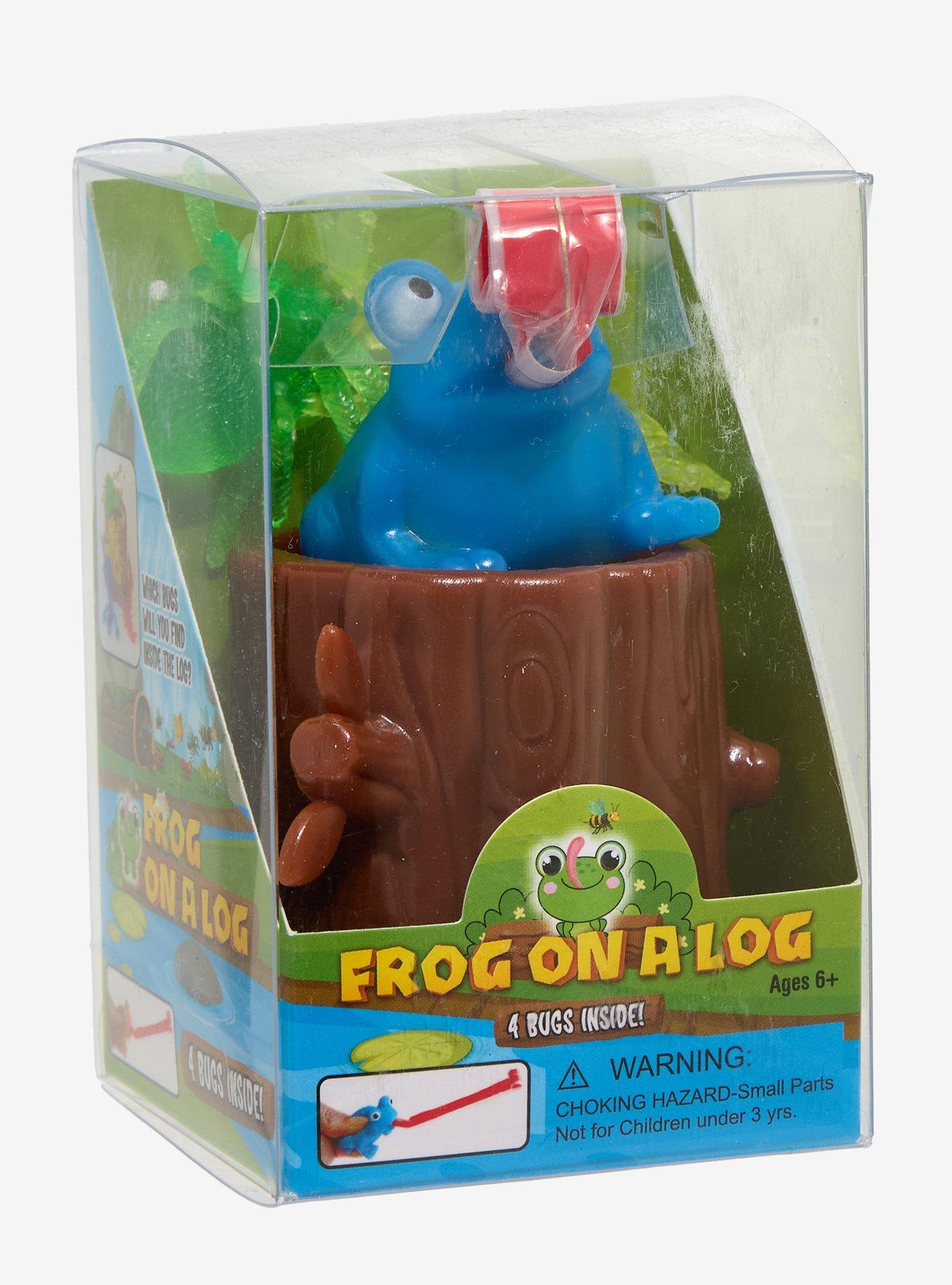 Frog On A Log Squishy Toy, , hi-res