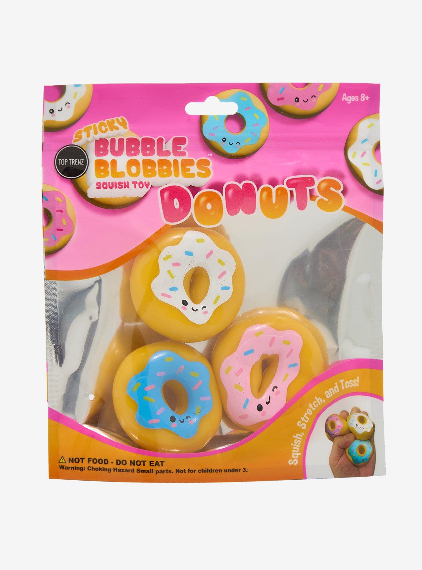 Sticky Bubble Blobbies Donuts Squishy Toy Set, , hi-res