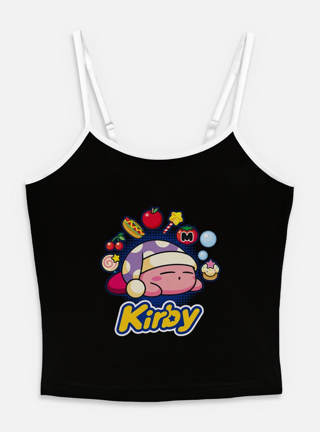 Nintendo Kirby Food Dreams Womens Cami,New Products : American Fashion Style Bags On Sale